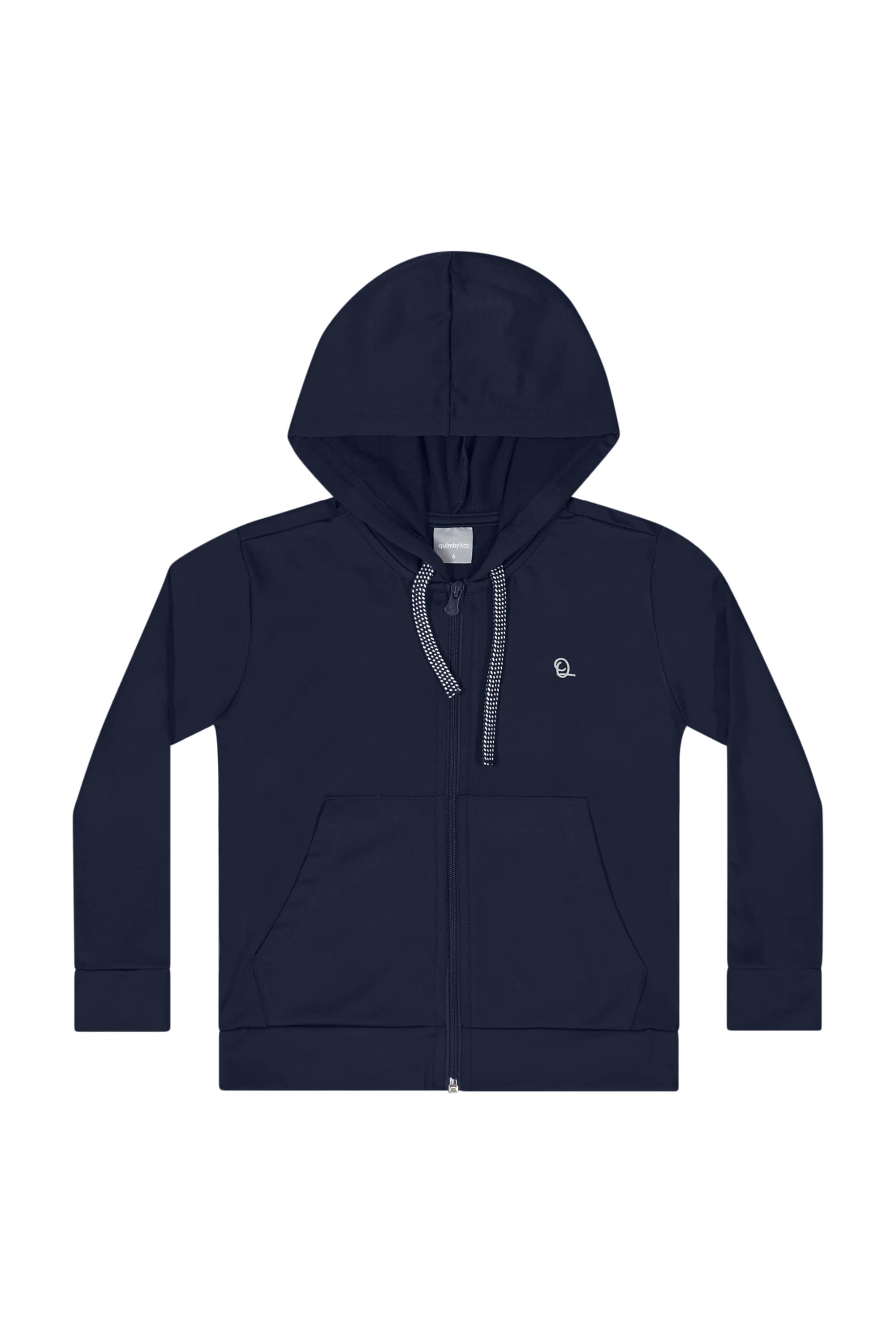 Jaqueta em Malha Thermo para Menino (Azul Marinho) Quimby - Imagem 16