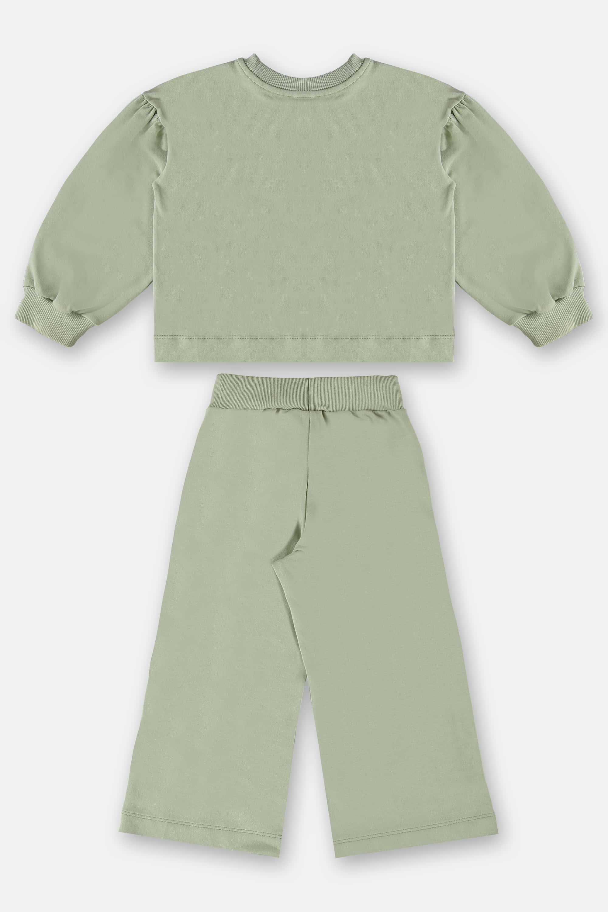 Conjunto Blusão e Calça Infantil Menina (Verde) Up Baby - Imagem 16