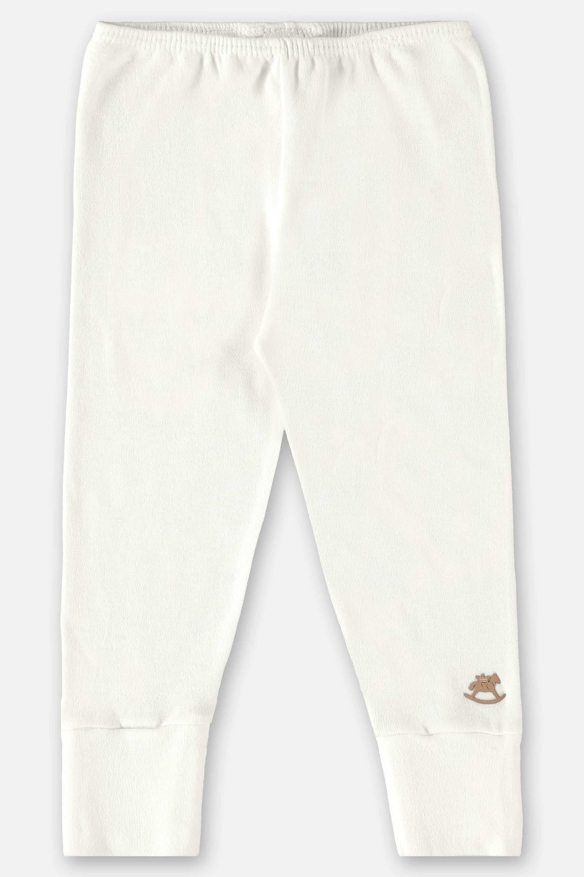 Calça Básica em Suedine Unissex para Bebê (Off White) Up Baby - Imagem 13