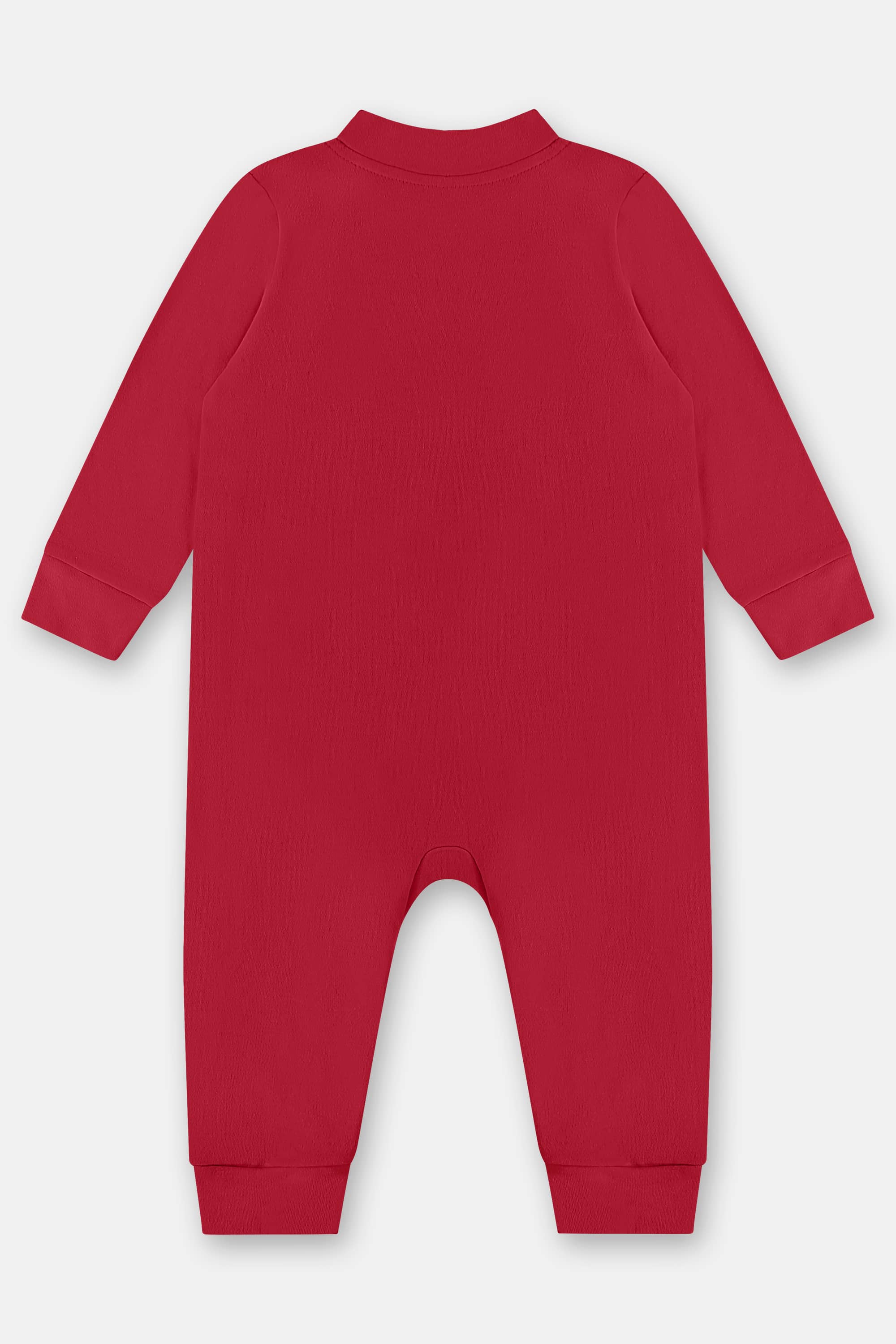 Macacão Básico em Suedine Unissex para Bebê (Vermelho) Up Baby - Imagem 12