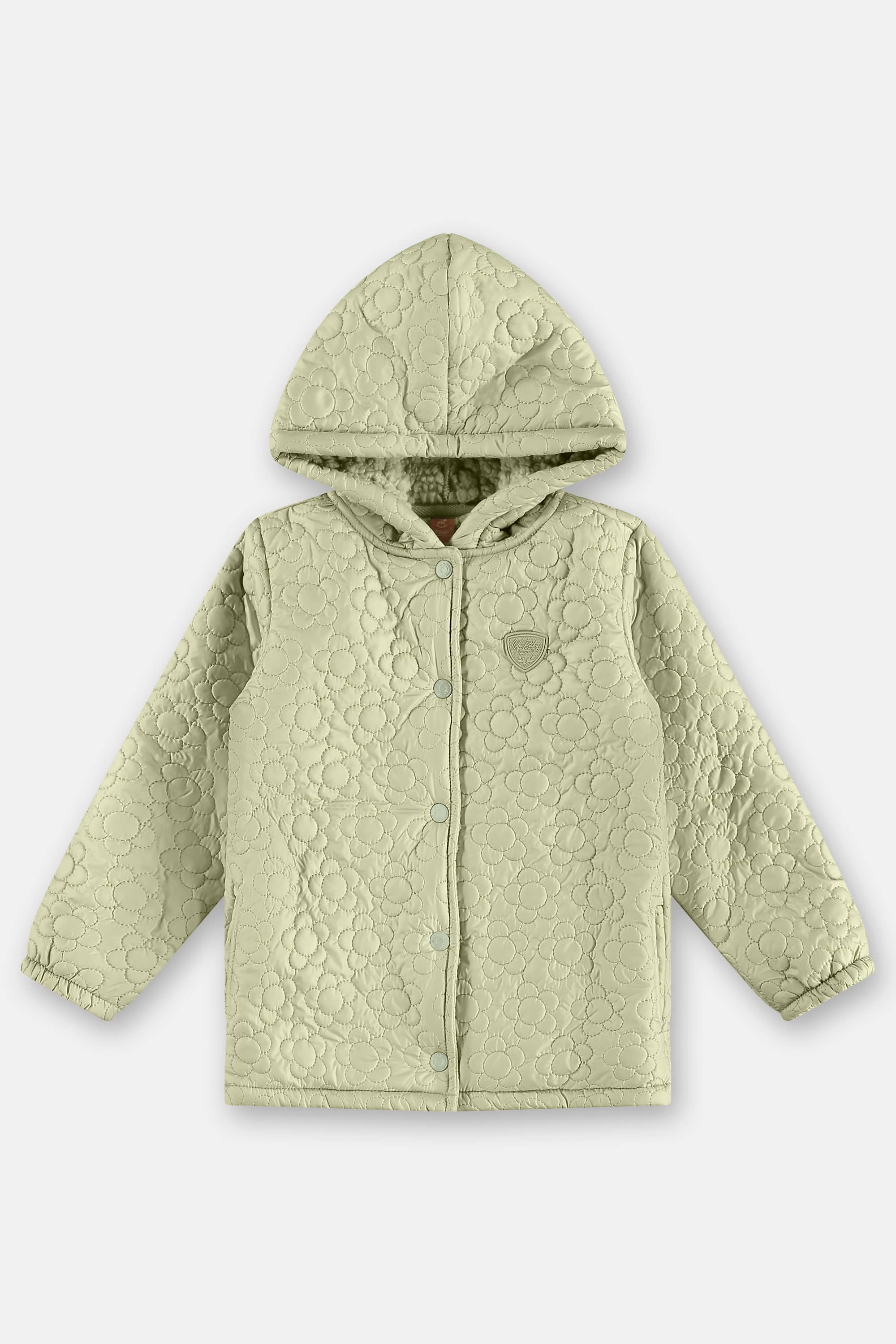 Jaqueta Infantil Feminino em Poliéster Puffer (Verde) Up Baby - Imagem 14