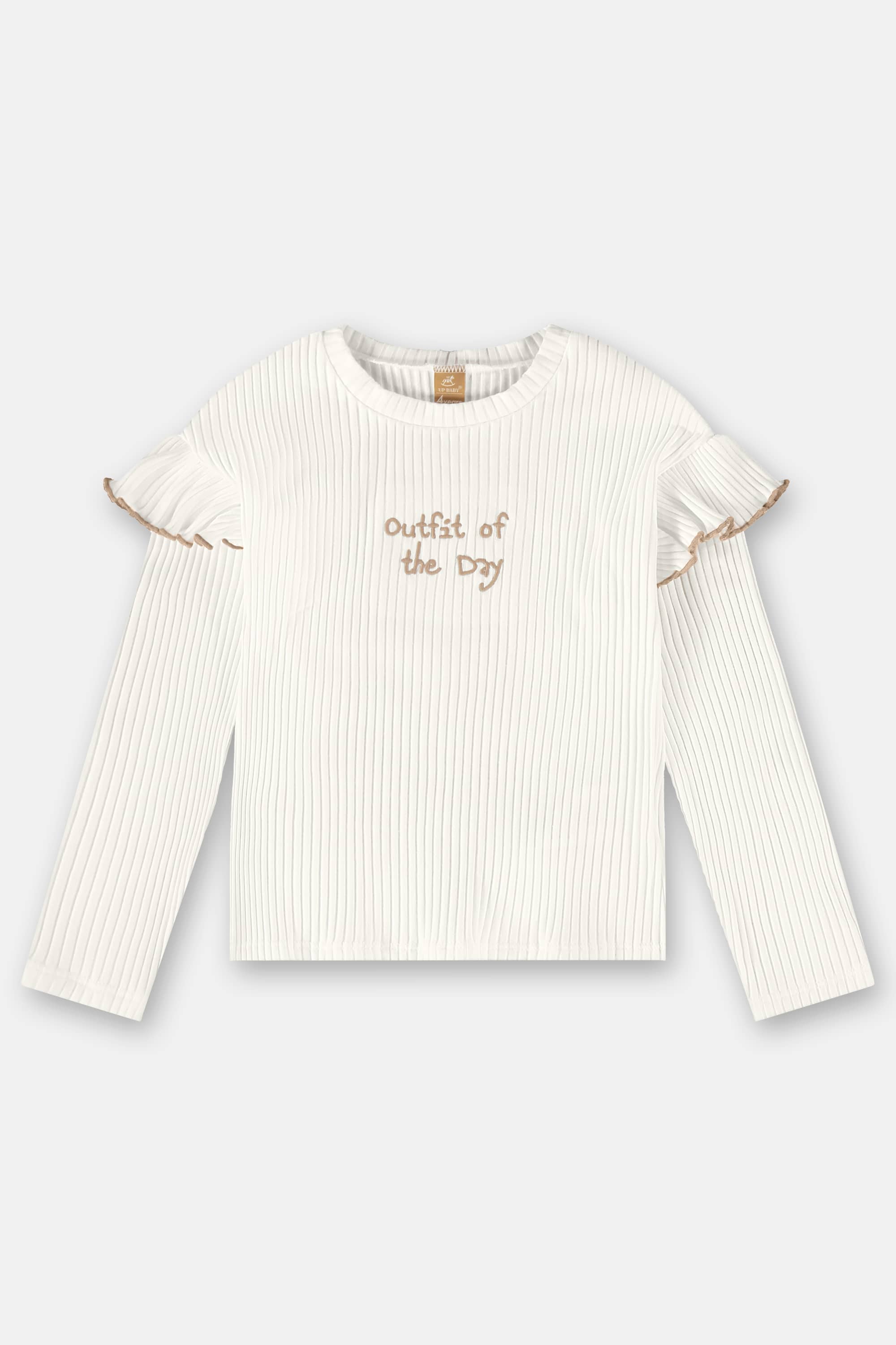 Conjunto Infantil com Blusa e Short-Saia (Off White) Up Baby - Imagem 45