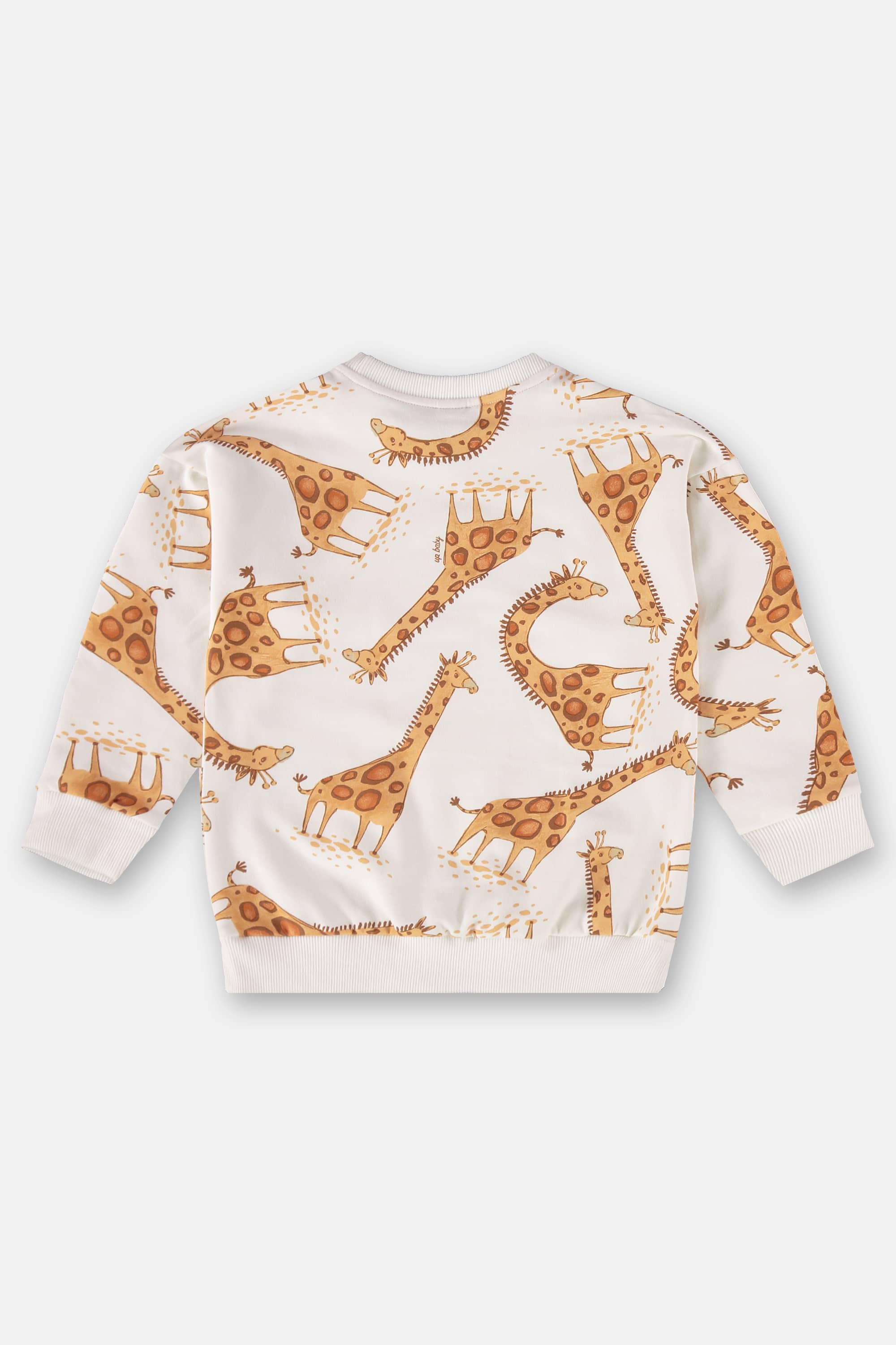 Conjunto Infantil Blusão e Calça em Molecotton (Off White) Up Baby - Imagem 34