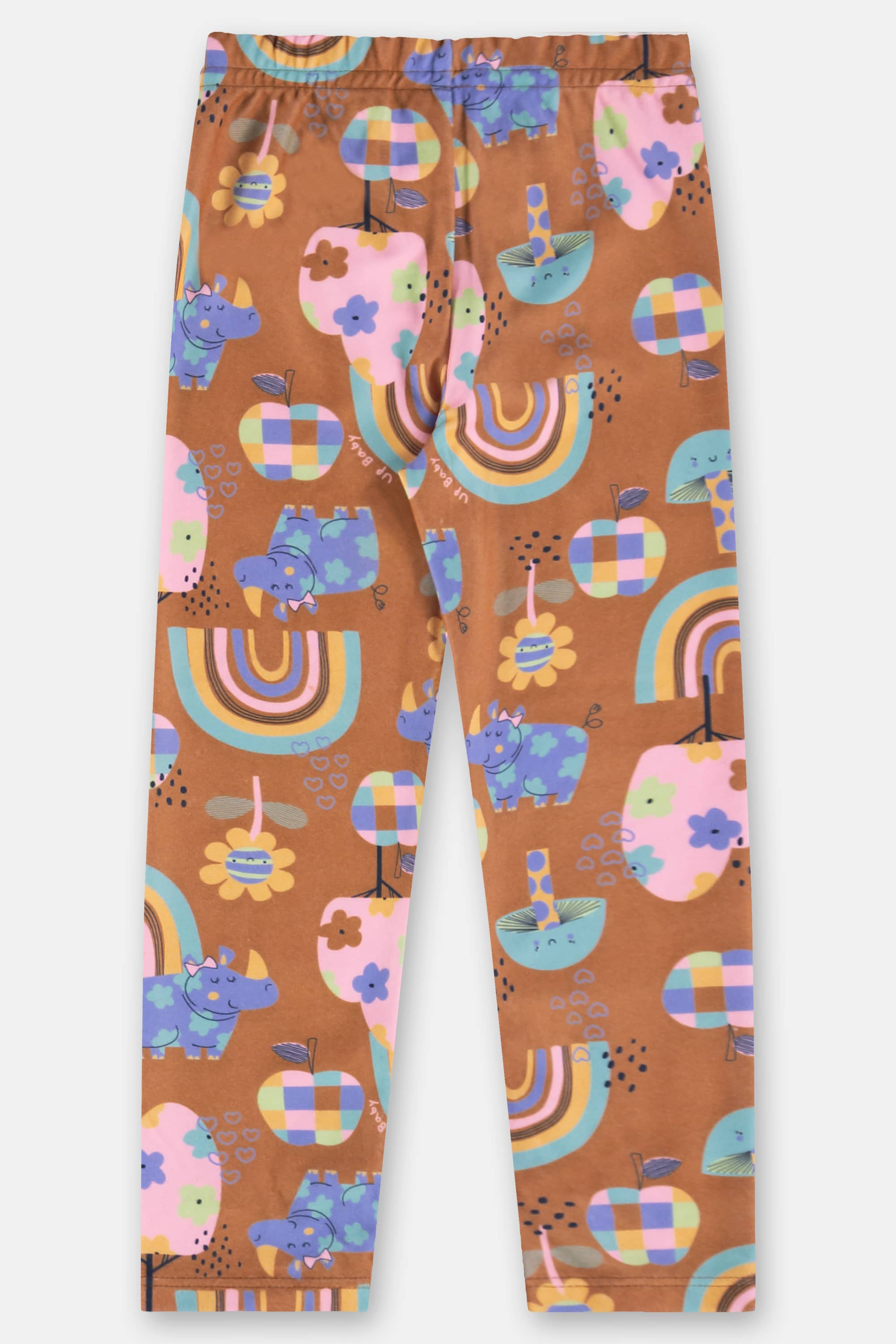 Conjunto Infantil com Blusão e Calça Peluciada (Laranja) Up Baby - Imagem 28