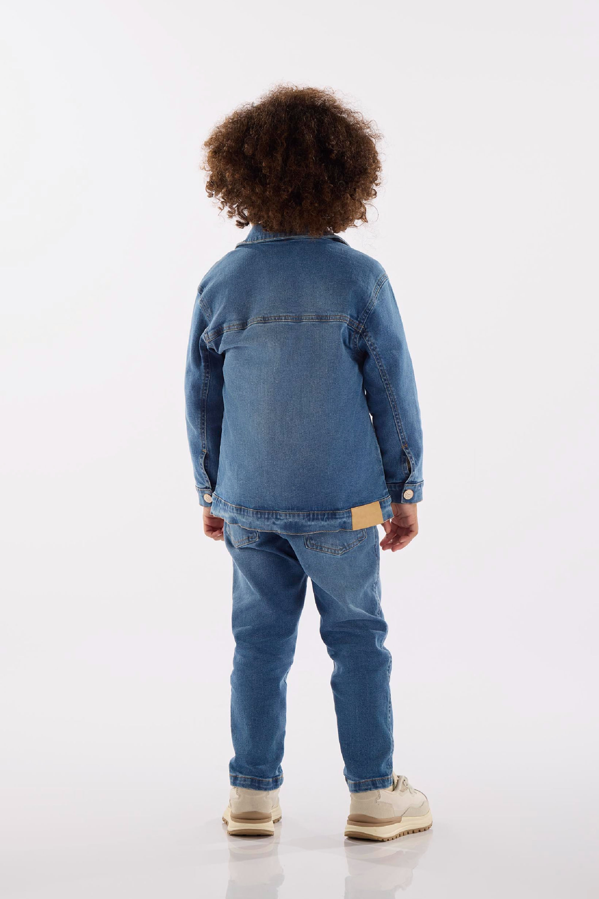 Jaqueta Infantil em Jeans com Elastano (Azul) Up Baby - Imagem 27