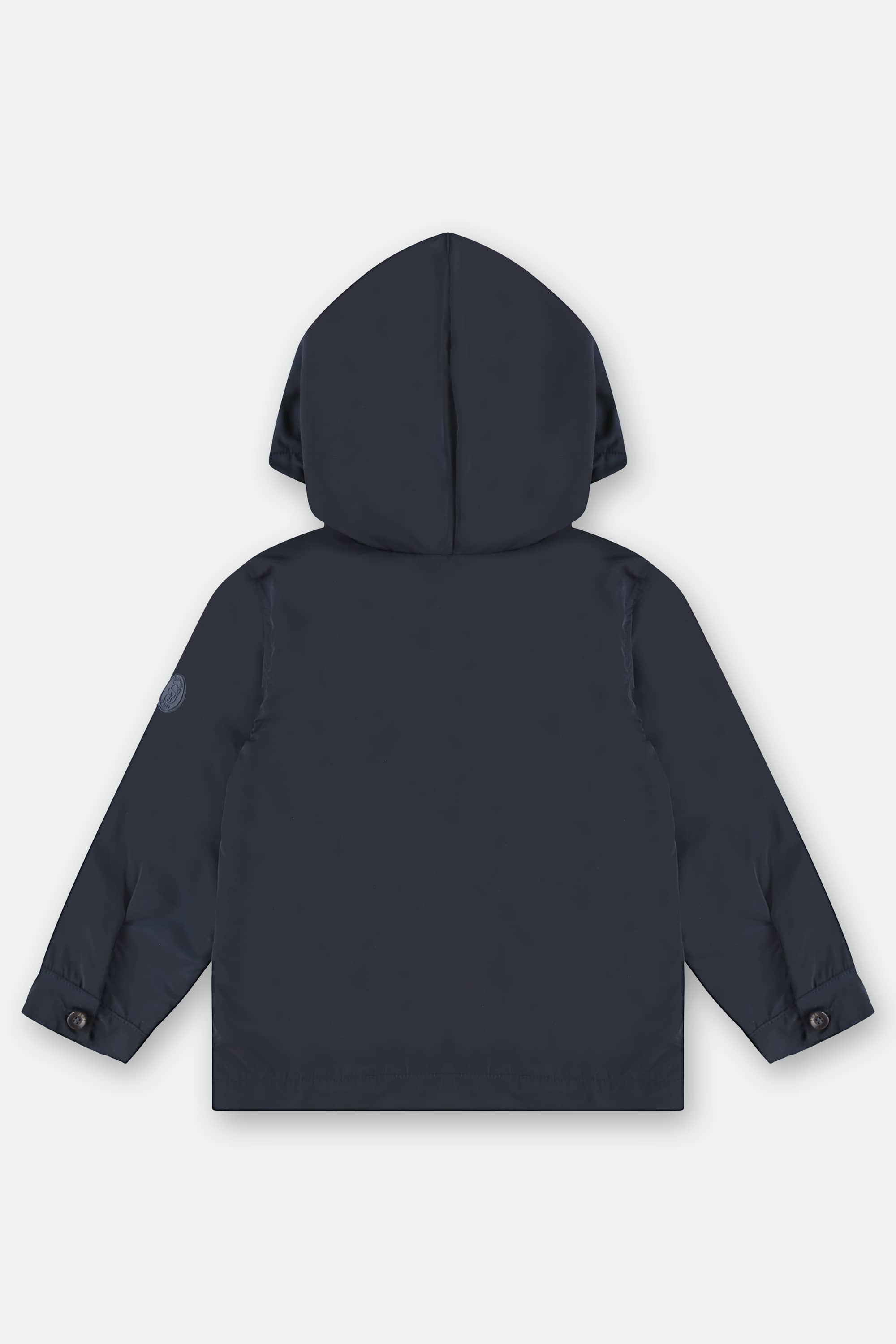 Jaqueta Infantil Masculina com Capuz Forrado e Forro em Malha Soft (Azul Marinho) Up Baby - Imagem 3