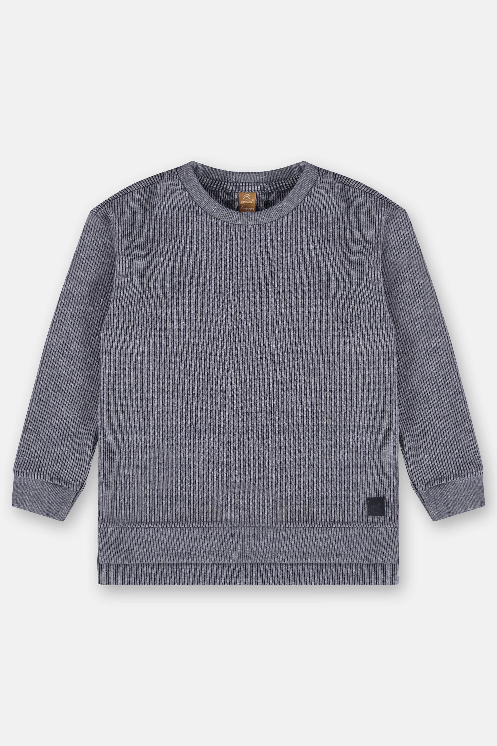 Blusão Infantil Masculino em Malha Aveludada (Azul Marinho) Up Baby - Imagem 17