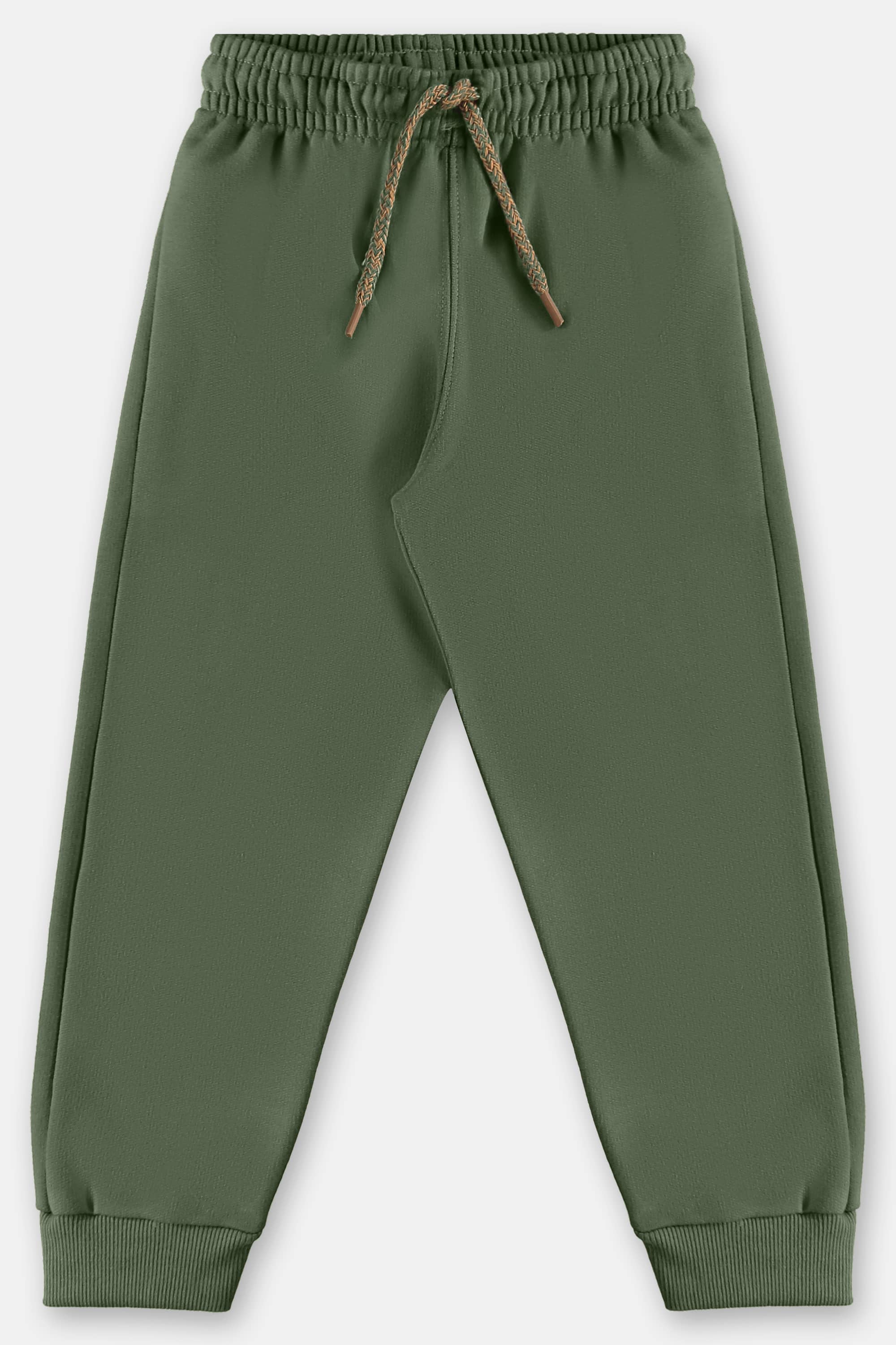 Conjunto Infantil Masculino em Moletom Felpado com Capuz (Verde) Up Baby - Imagem 20