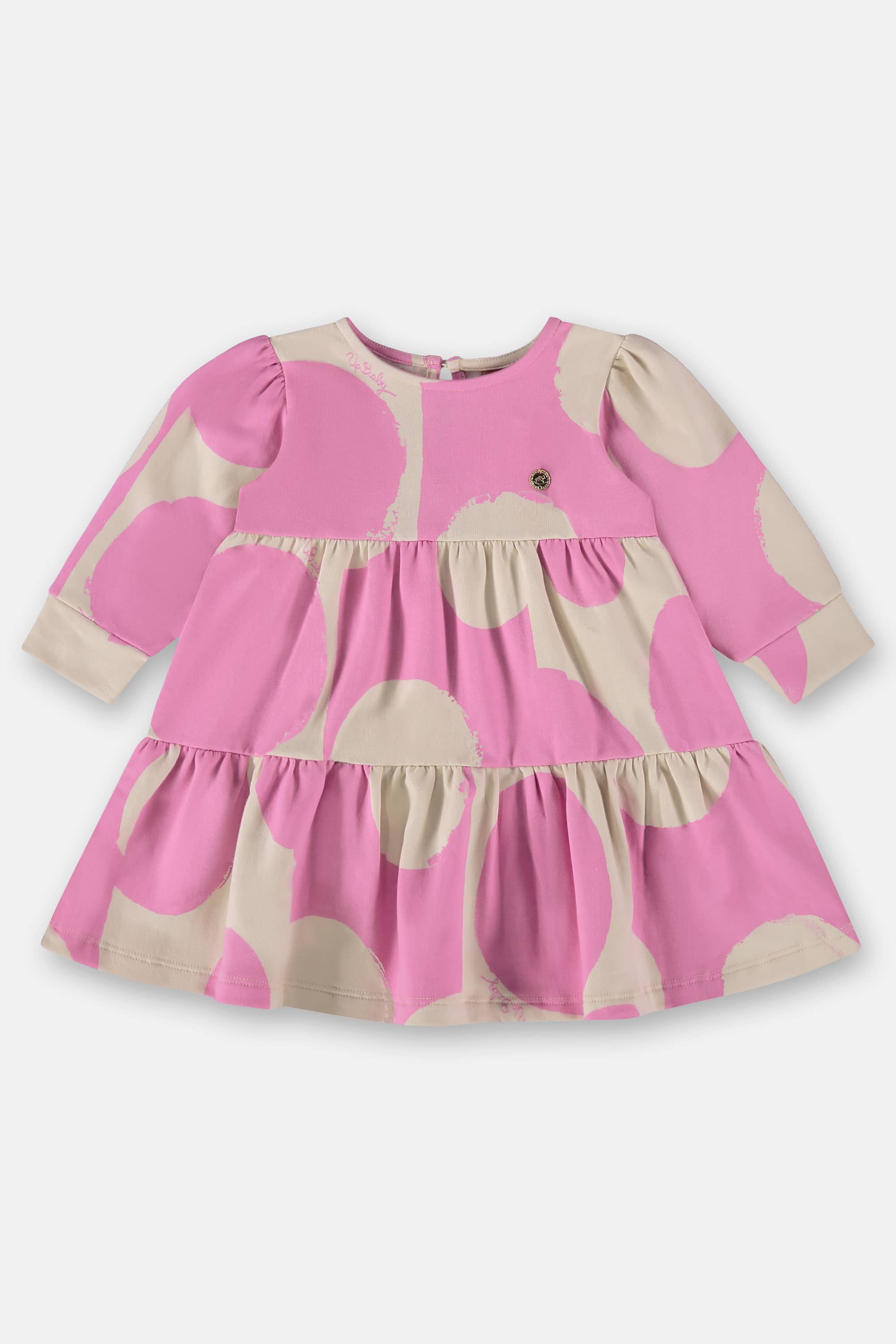 Vestido em Molecotton Poás para Bebê (Rosa) Up Baby - Imagem 17