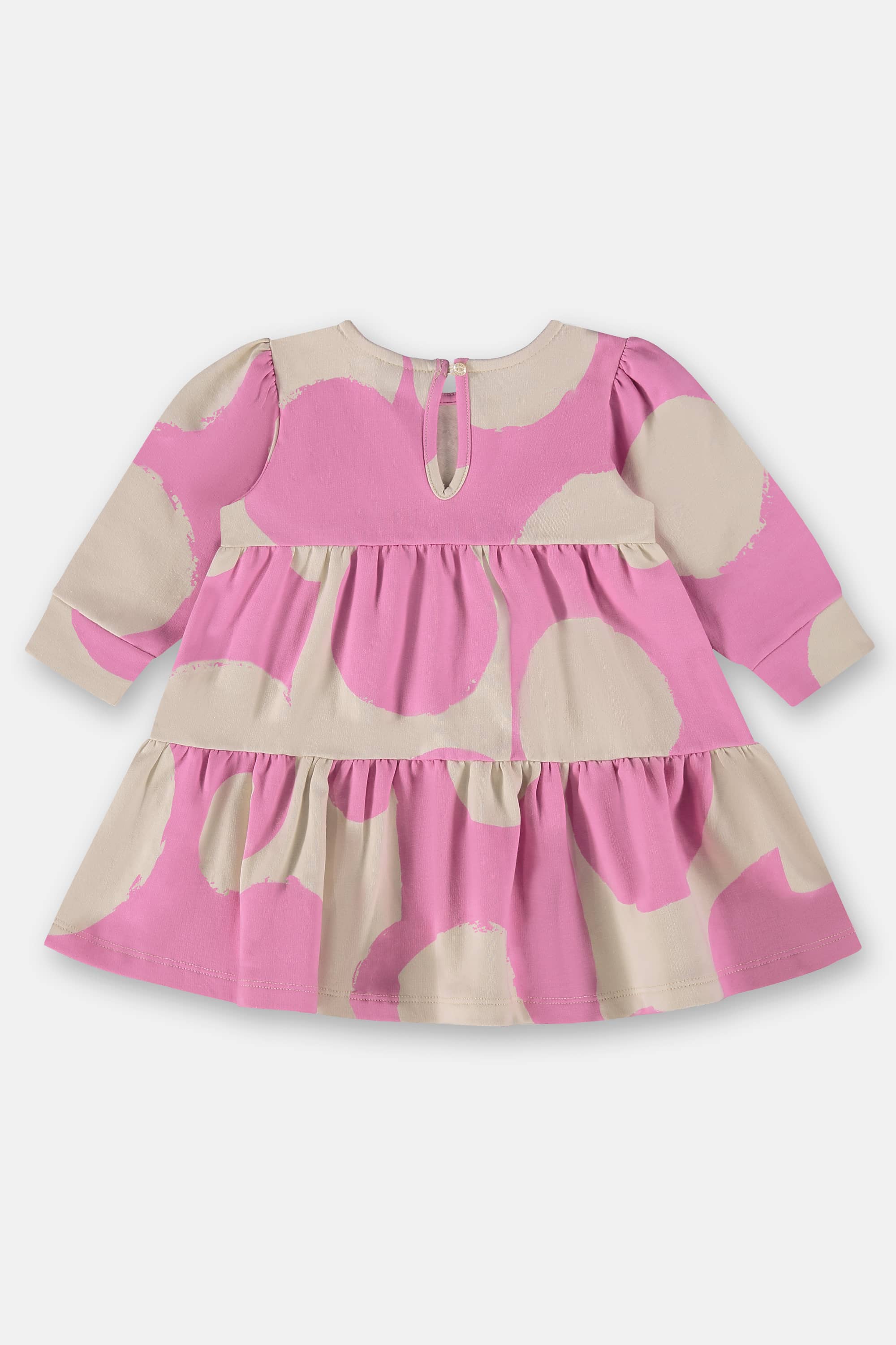 Vestido em Molecotton Poás para Bebê (Rosa) Up Baby - Imagem 3