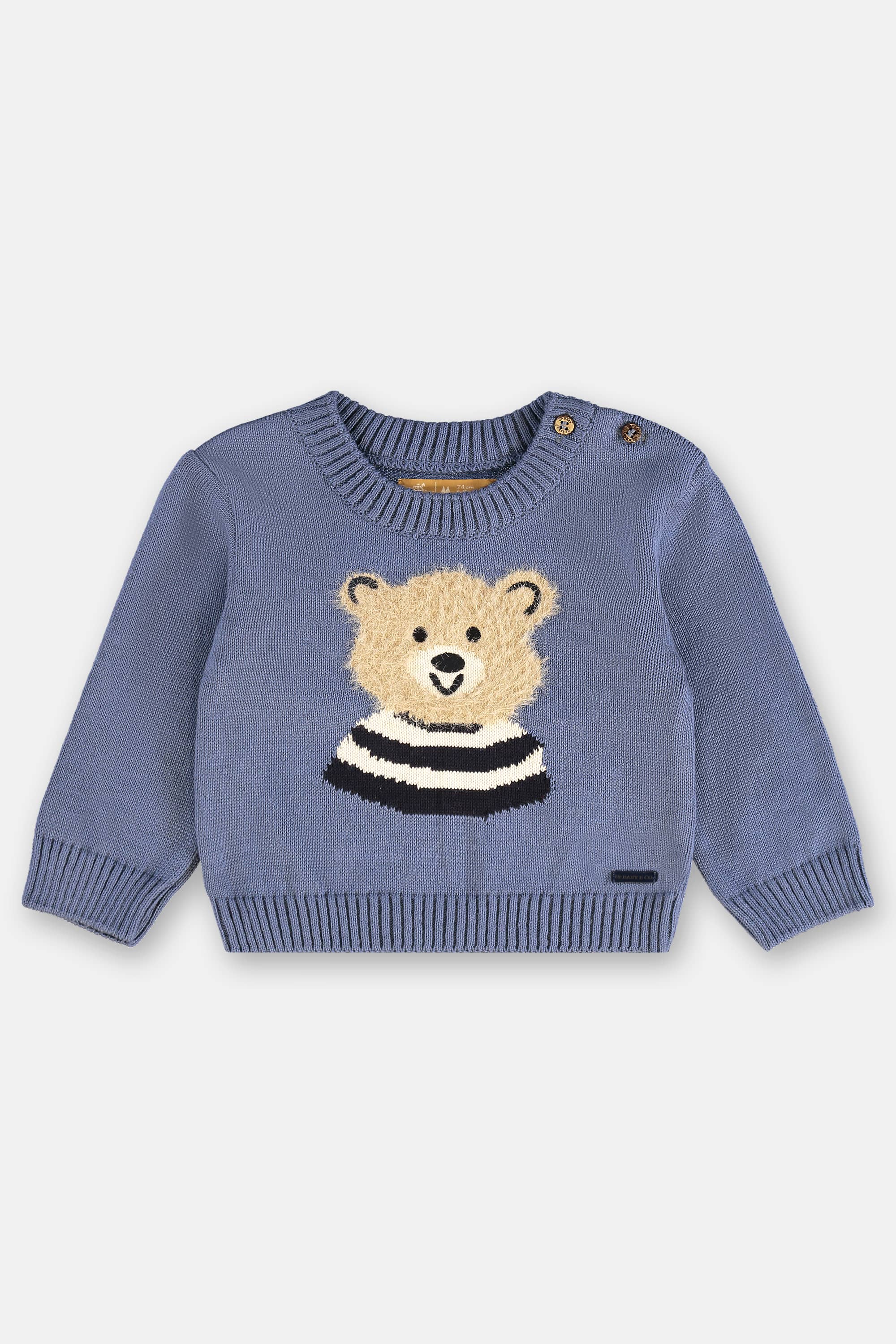 Blusa de Tricot para Bebê Menino (Azul) Up Baby - Imagem 5