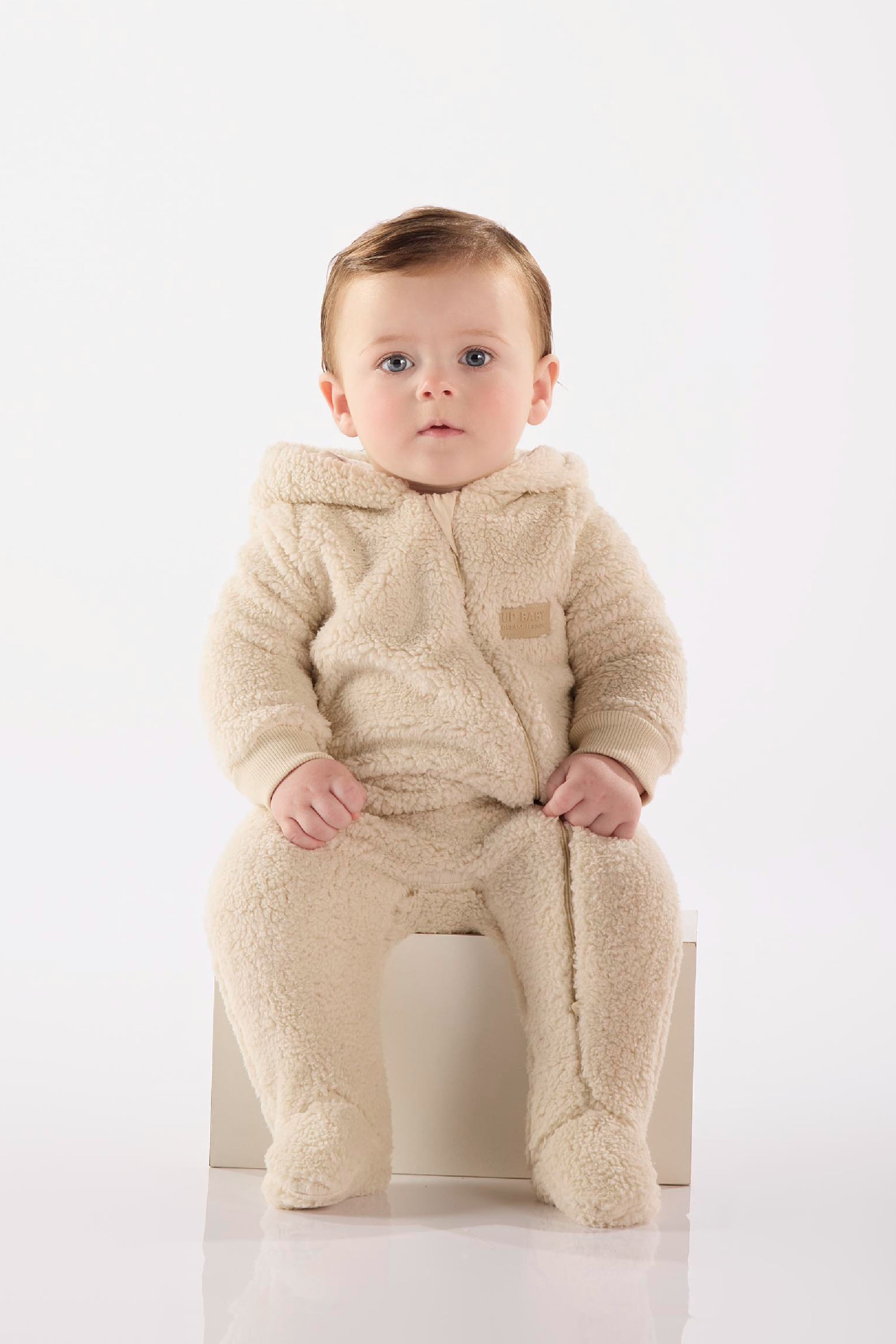 Macacão Unissex para Bebê (Bege) Up Baby - Imagem 15