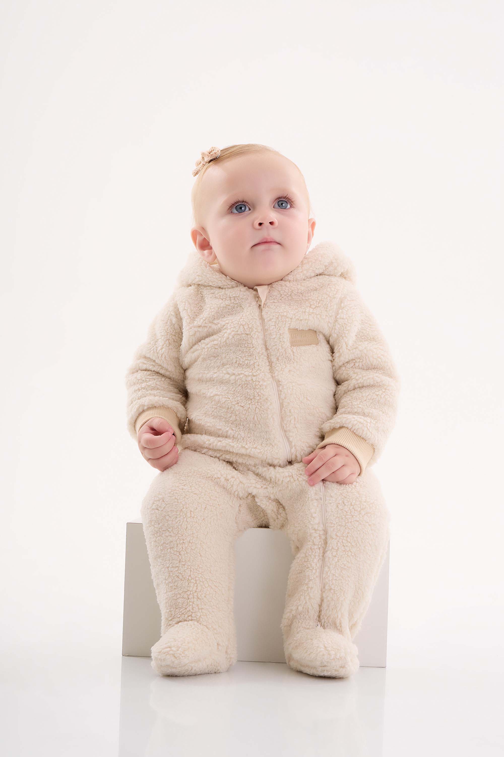 Macacão Unissex para Bebê (Bege) Up Baby - Imagem 16