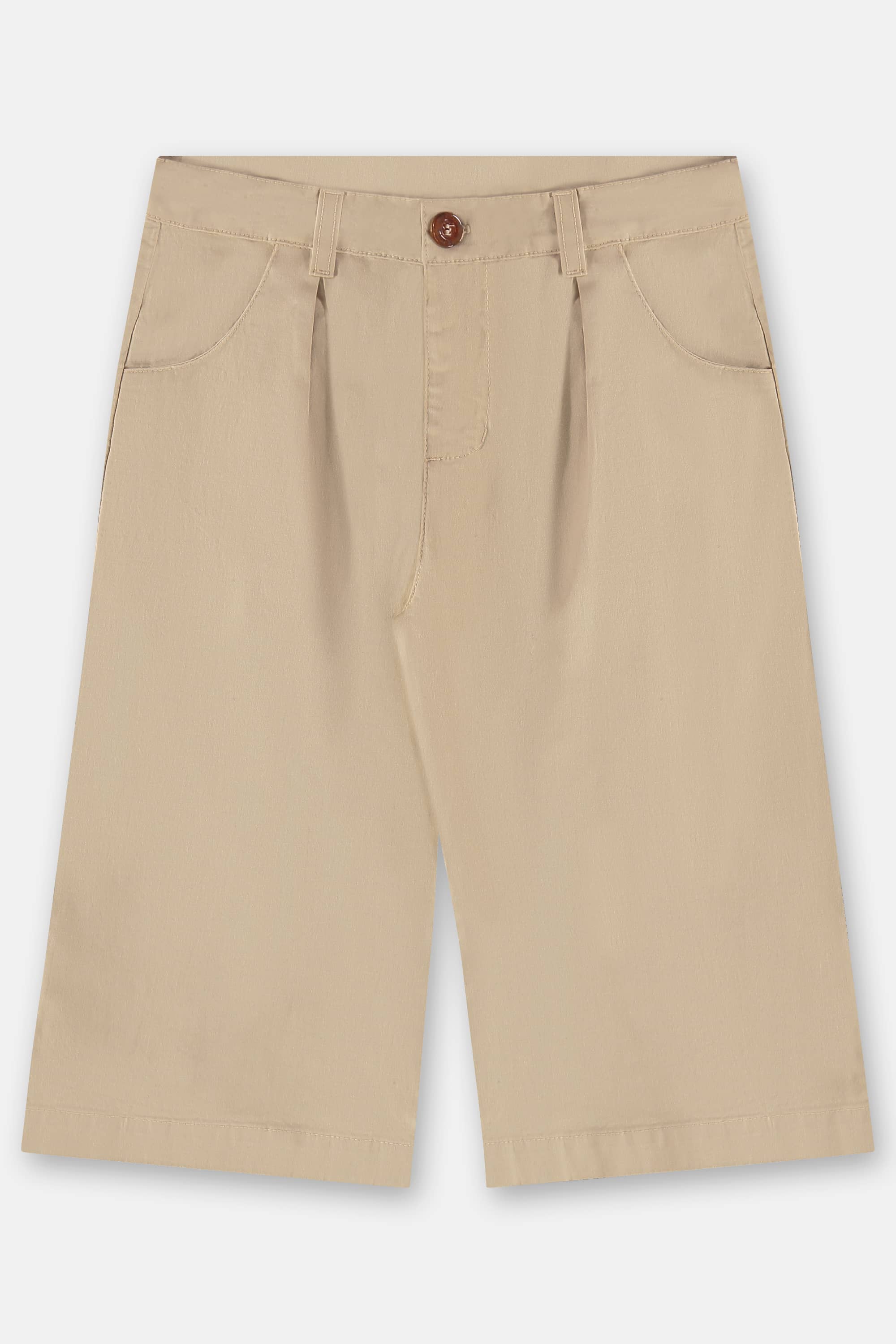 Calça Infantil em Sarja para Menina (Off White) Up Baby