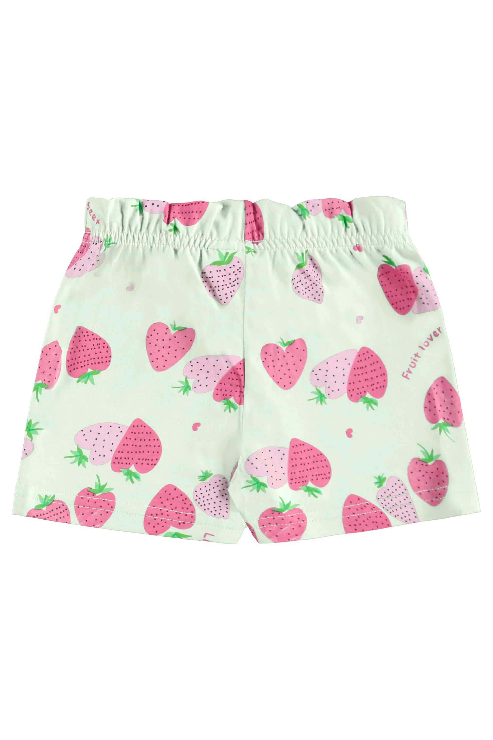 Conjunto Infantil Morangos para Menina (Rosa) Bee Loop - Imagem 6