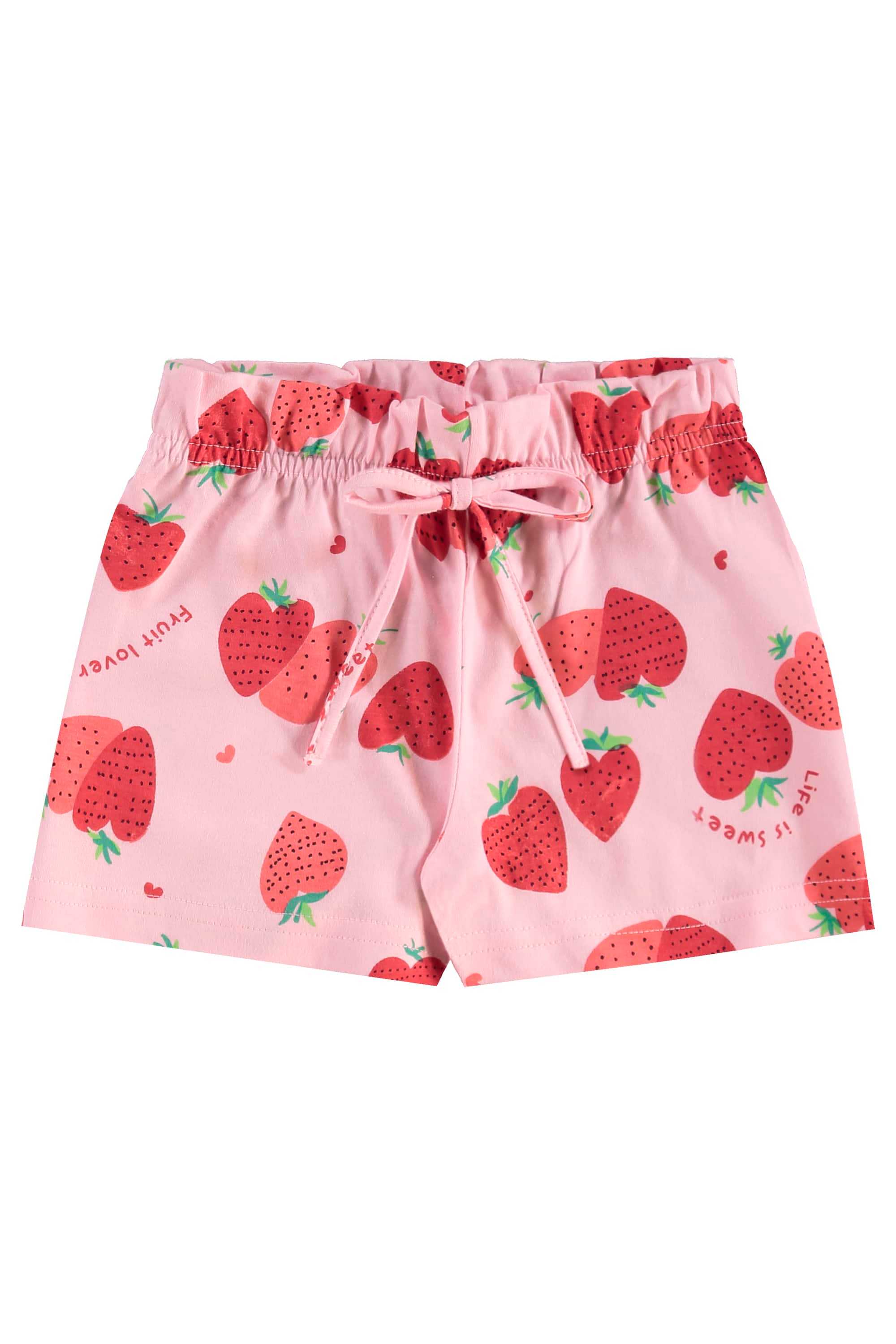 Conjunto Infantil Morangos para Menina (Vermelho) Bee Loop - Imagem 11