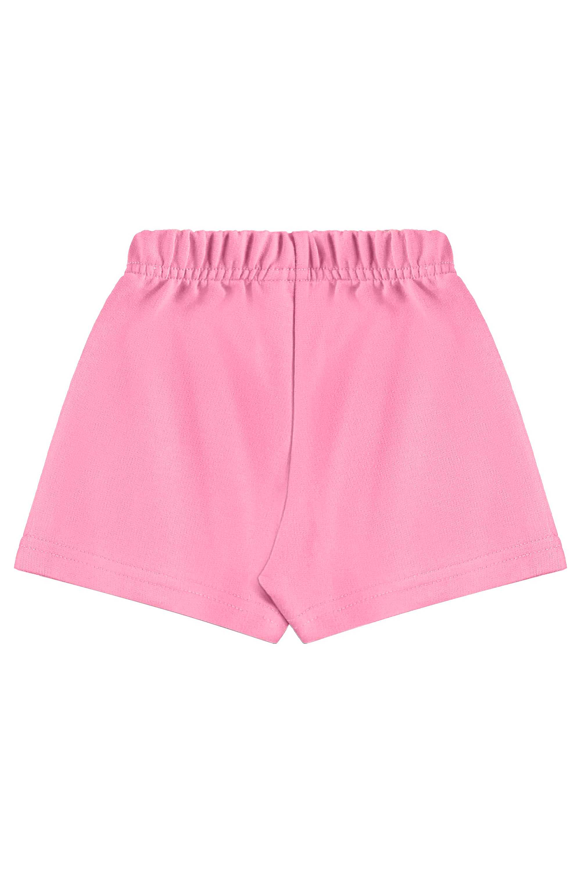 Conjunto com Blusa e Short para Menina (Roxo) Bee Loop - Imagem 24