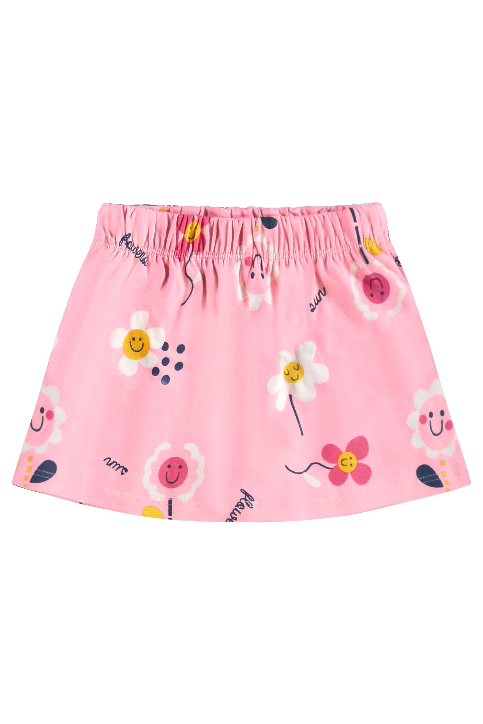 Conjunto com Blusa e Short-Saia para Menina (Amarelo) Bee Loop - Imagem 21