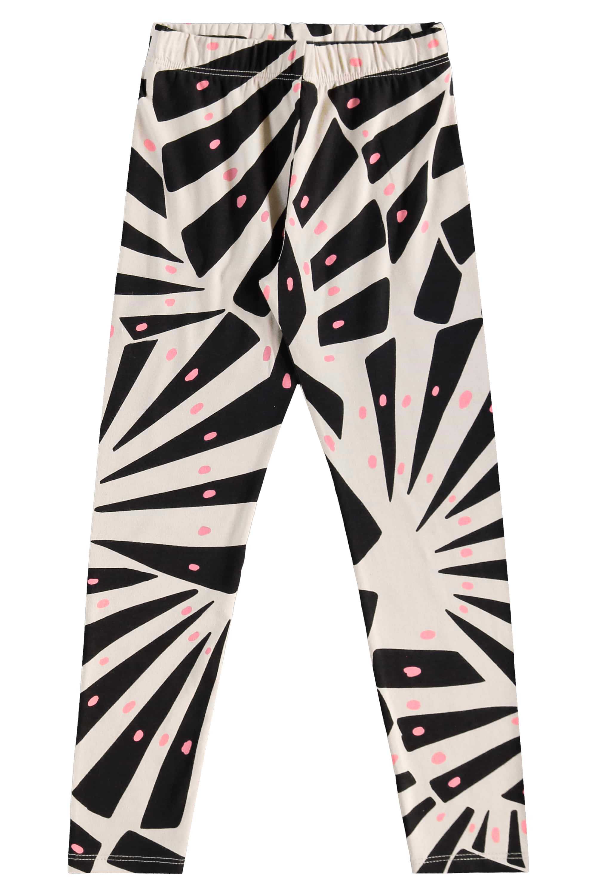 Conjunto com Blusa e Legging Estampada para Menina (Preto) Bee Loop - Imagem 11