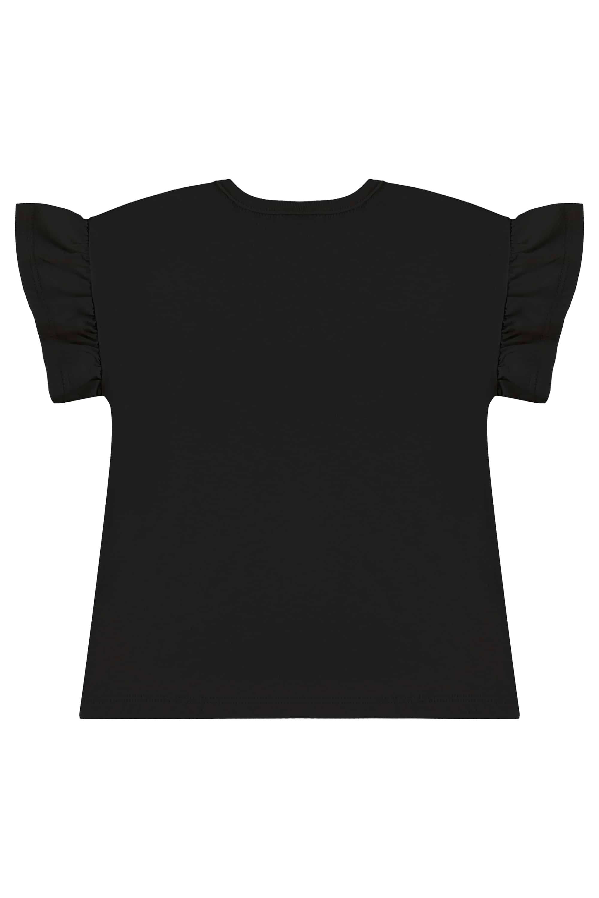 Conjunto com Blusa e Legging Estampada para Menina (Preto) Bee Loop - Imagem 27