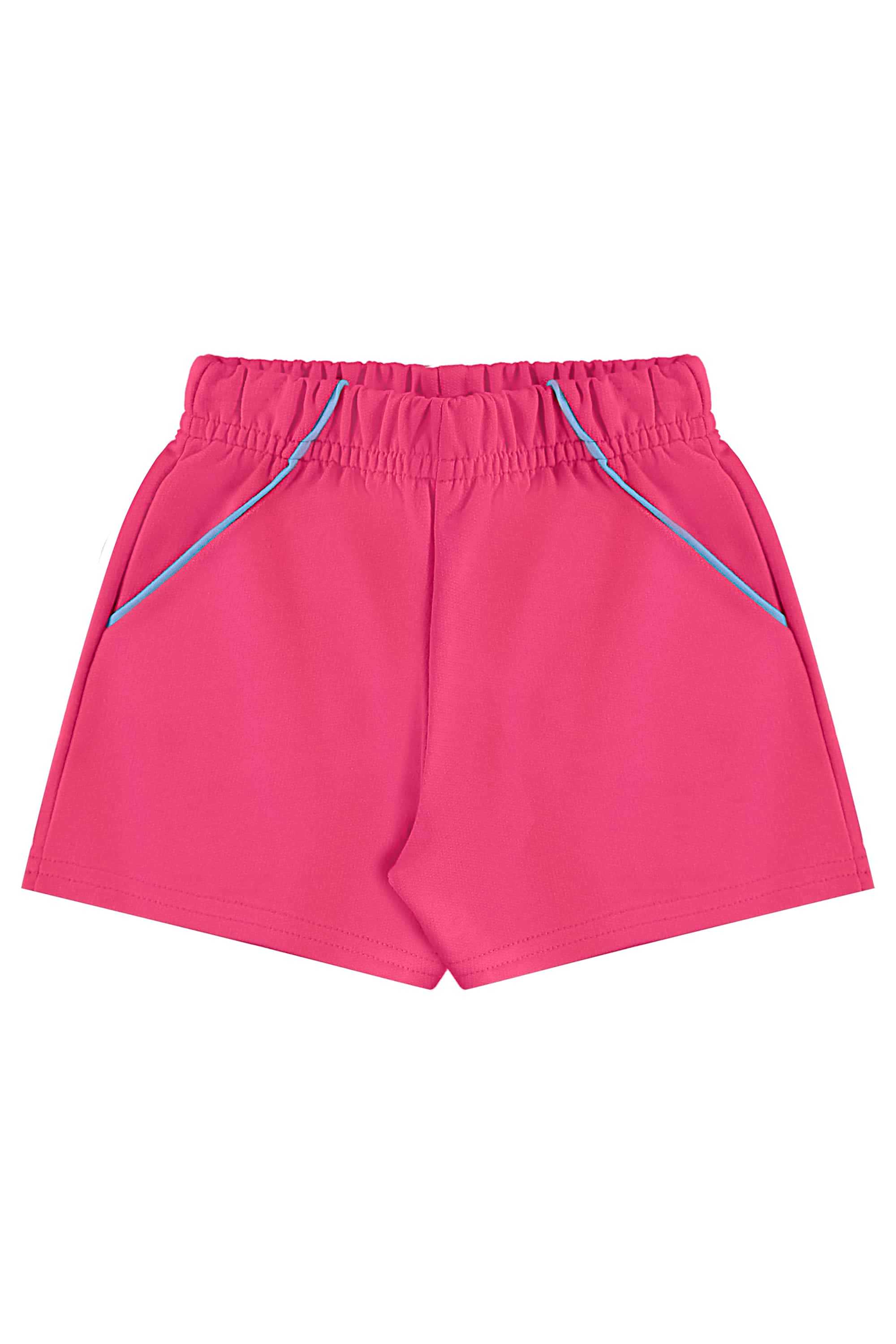 Conjunto com Regata e Short para Menina (Azul) Bee Loop - Imagem 15