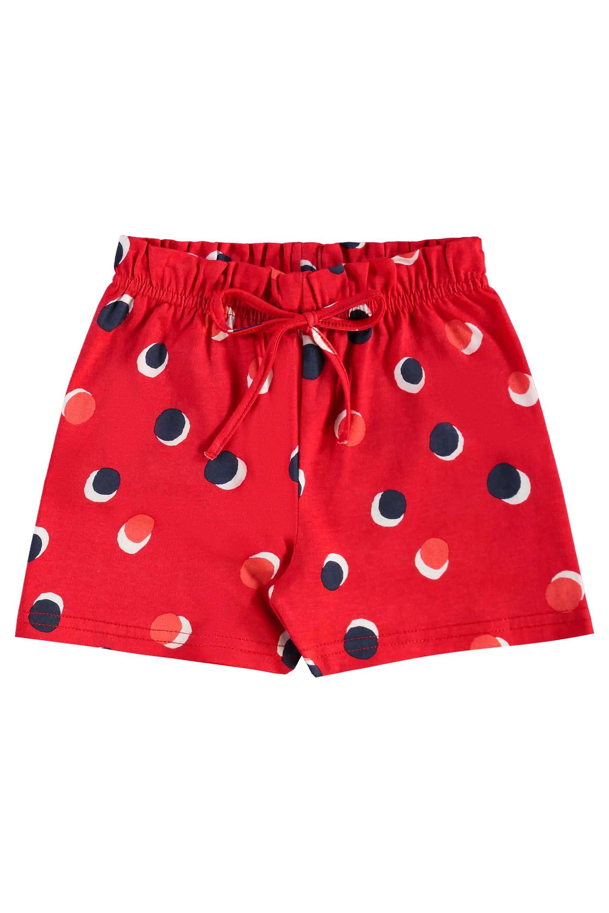 Conjunto com Regata Cropped e Short de Bolinhas para Menina (Vermelho) Bee Loop - Imagem 27