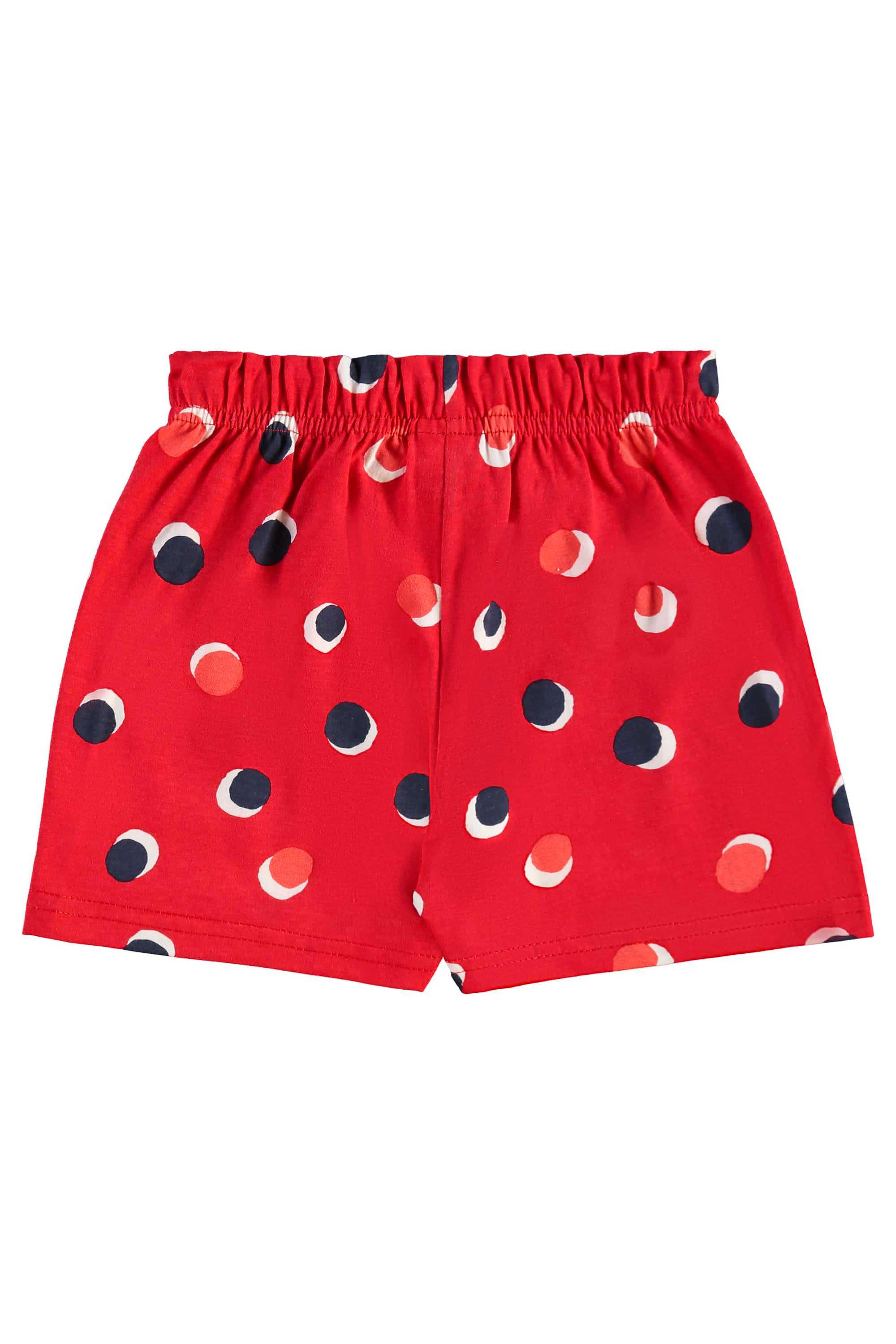 Conjunto com Regata Cropped e Short de Bolinhas para Menina (Vermelho) Bee Loop - Imagem 18