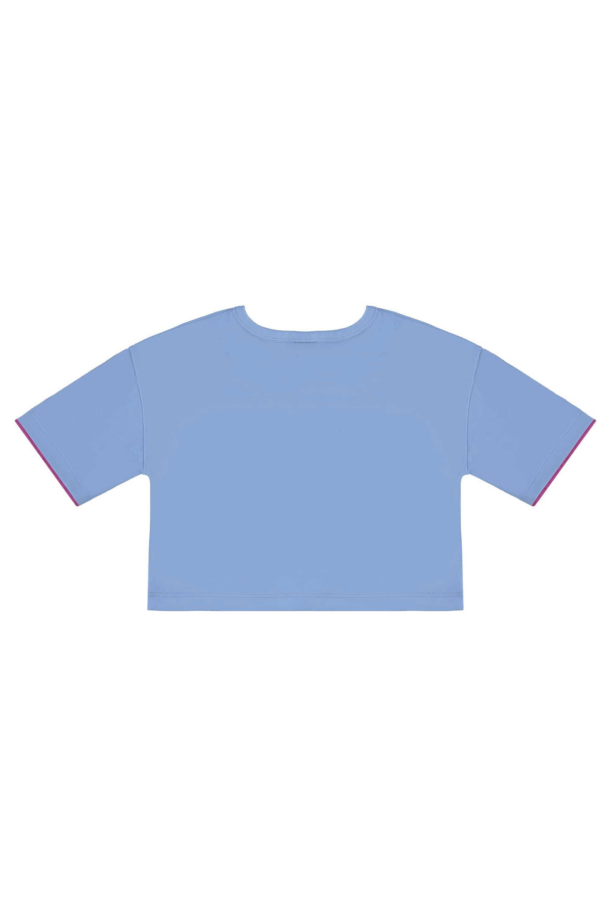 Conjunto com Blusa e Short para Menina (Azul) Bee Loop - Imagem 35