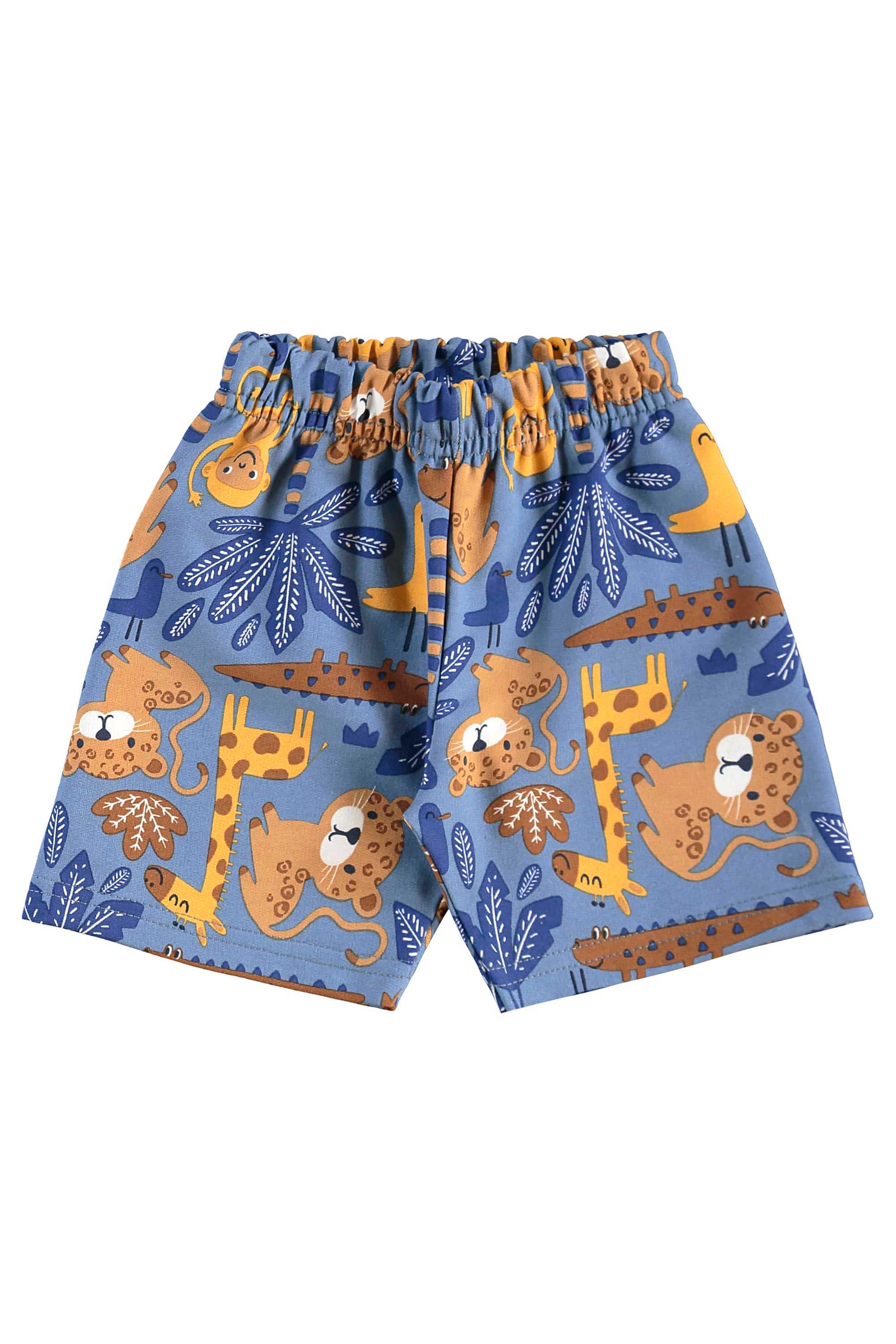 Conjunto de Bichinhos com Regata e Bermuda para Menino (Cinza) Bee Loop - Imagem 27