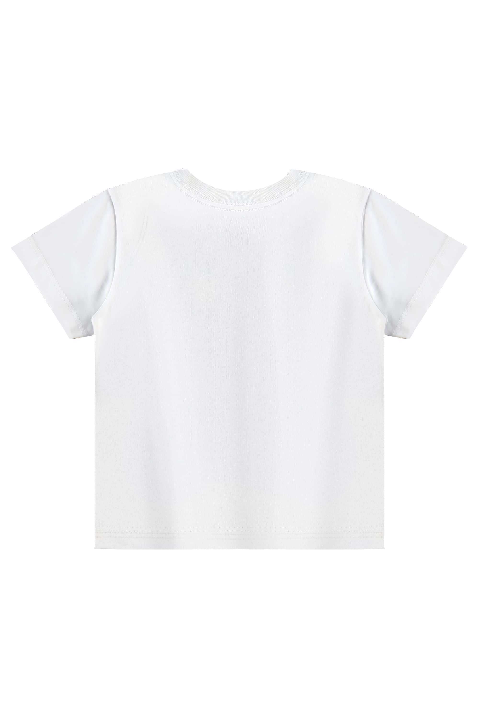 Conjunto com Camiseta de Dinossauro e Bermuda para Menino (Branco) Bee Loop - Imagem 29