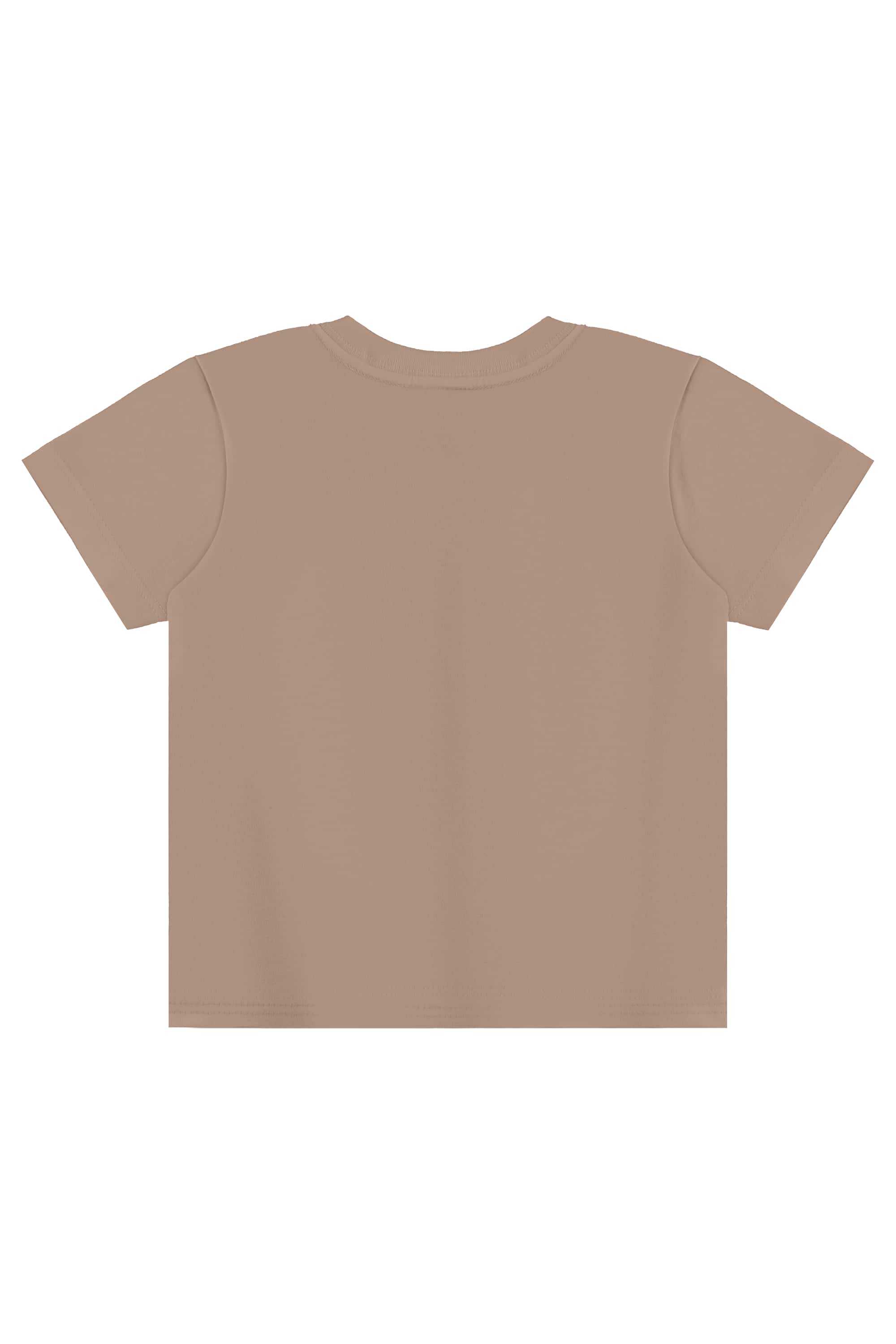 Conjunto com Camiseta e Bermuda com Folhas para Menino (Marrom) Bee Loop - Imagem 20