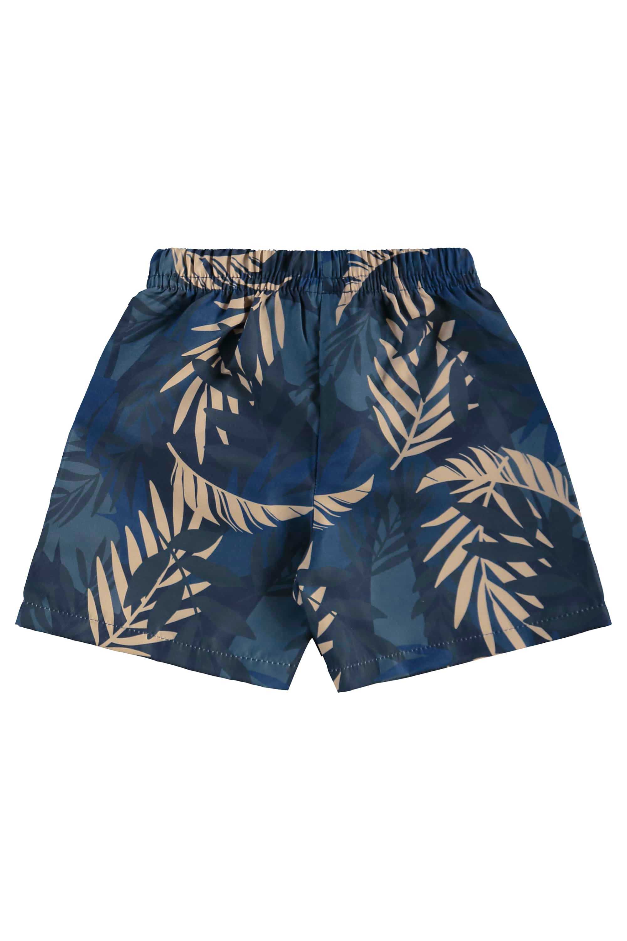 Conjunto com Camiseta e Bermuda com Folhas para Menino (Marrom) Bee Loop - Imagem 7