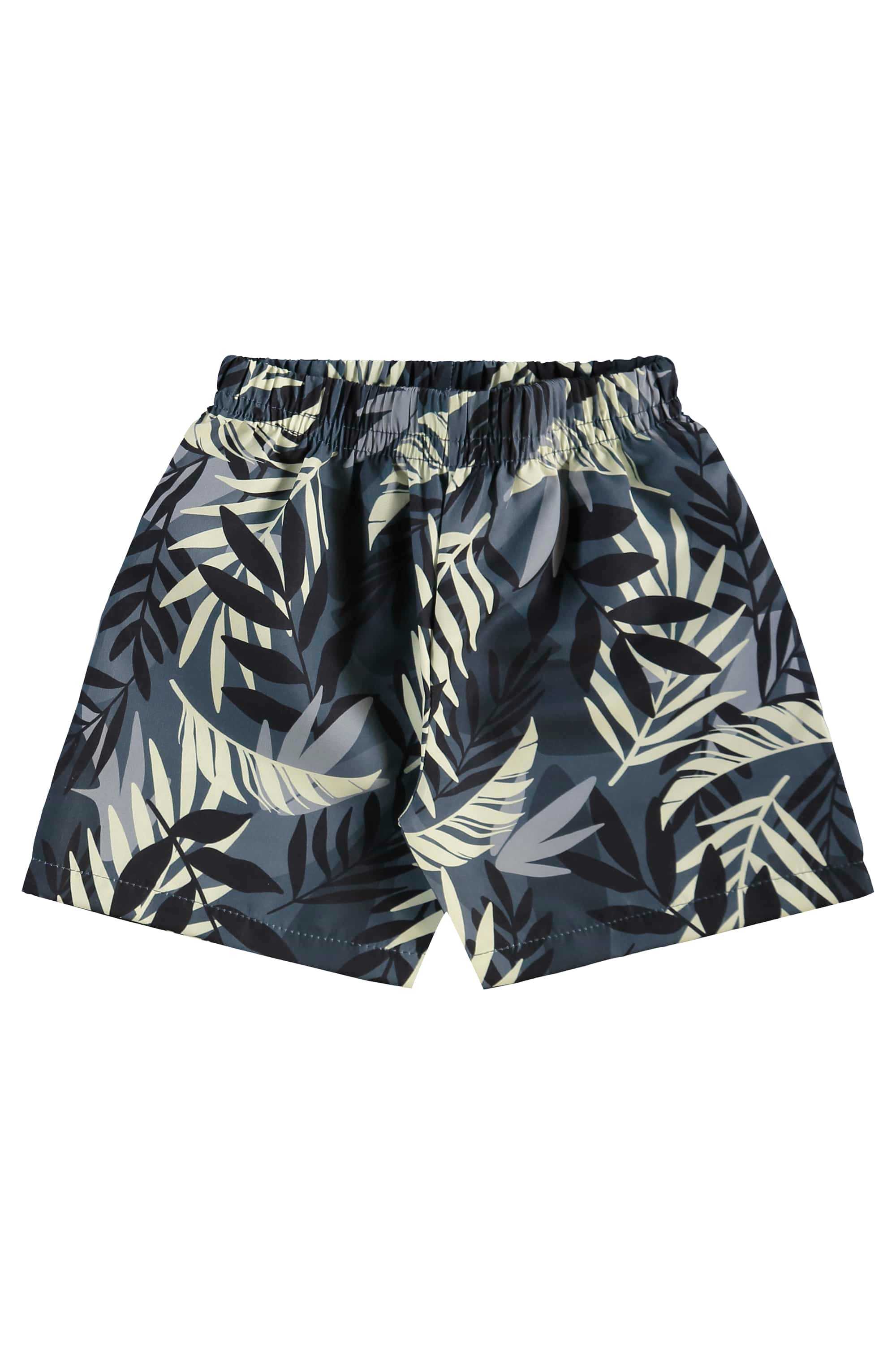 Conjunto com Camiseta e Bermuda com Folhas para Menino (Cinza) Bee Loop - Imagem 9