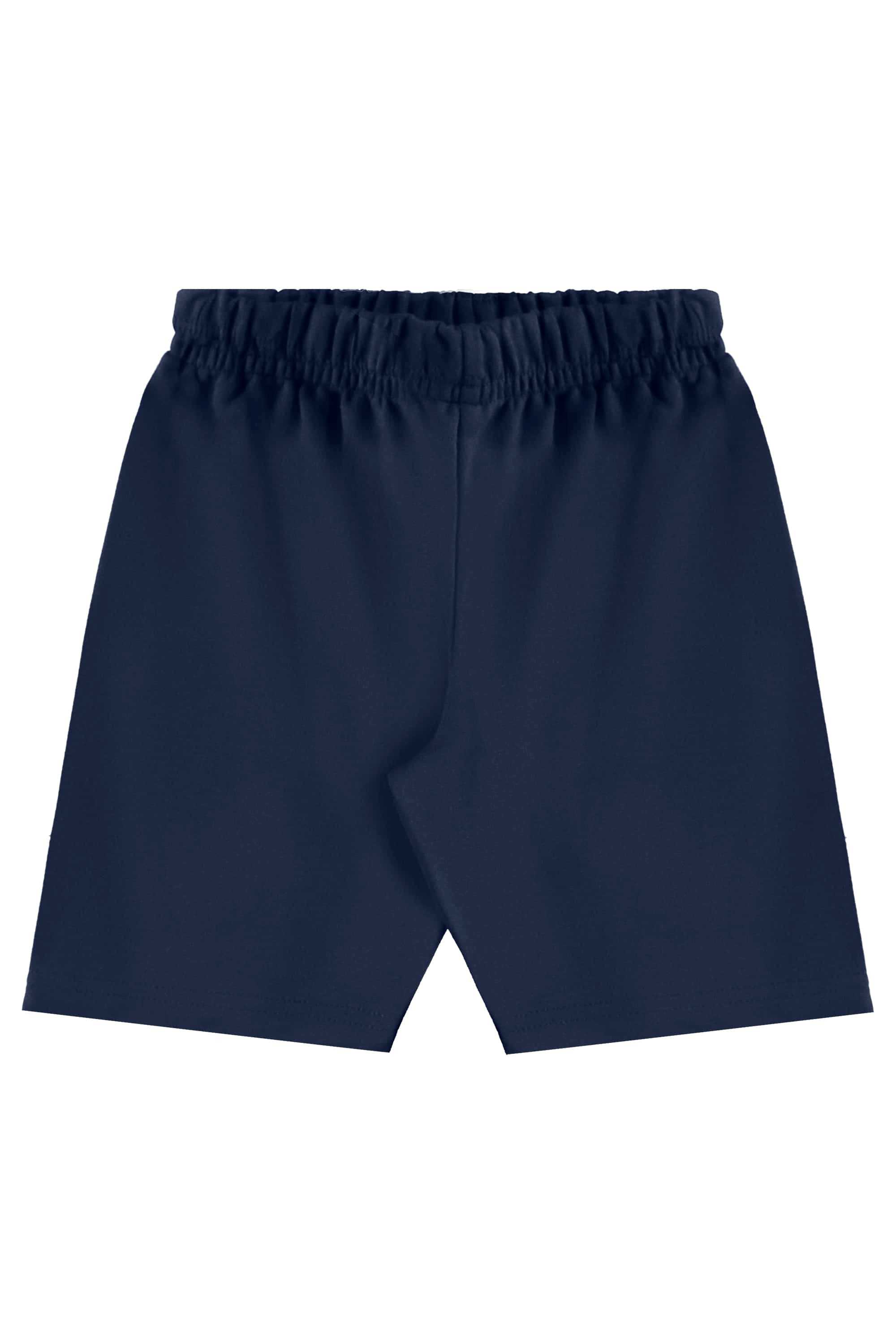 Conjunto com Camiseta Estampada e Bermuda para Menino (Branco) Bee Loop - Imagem 39