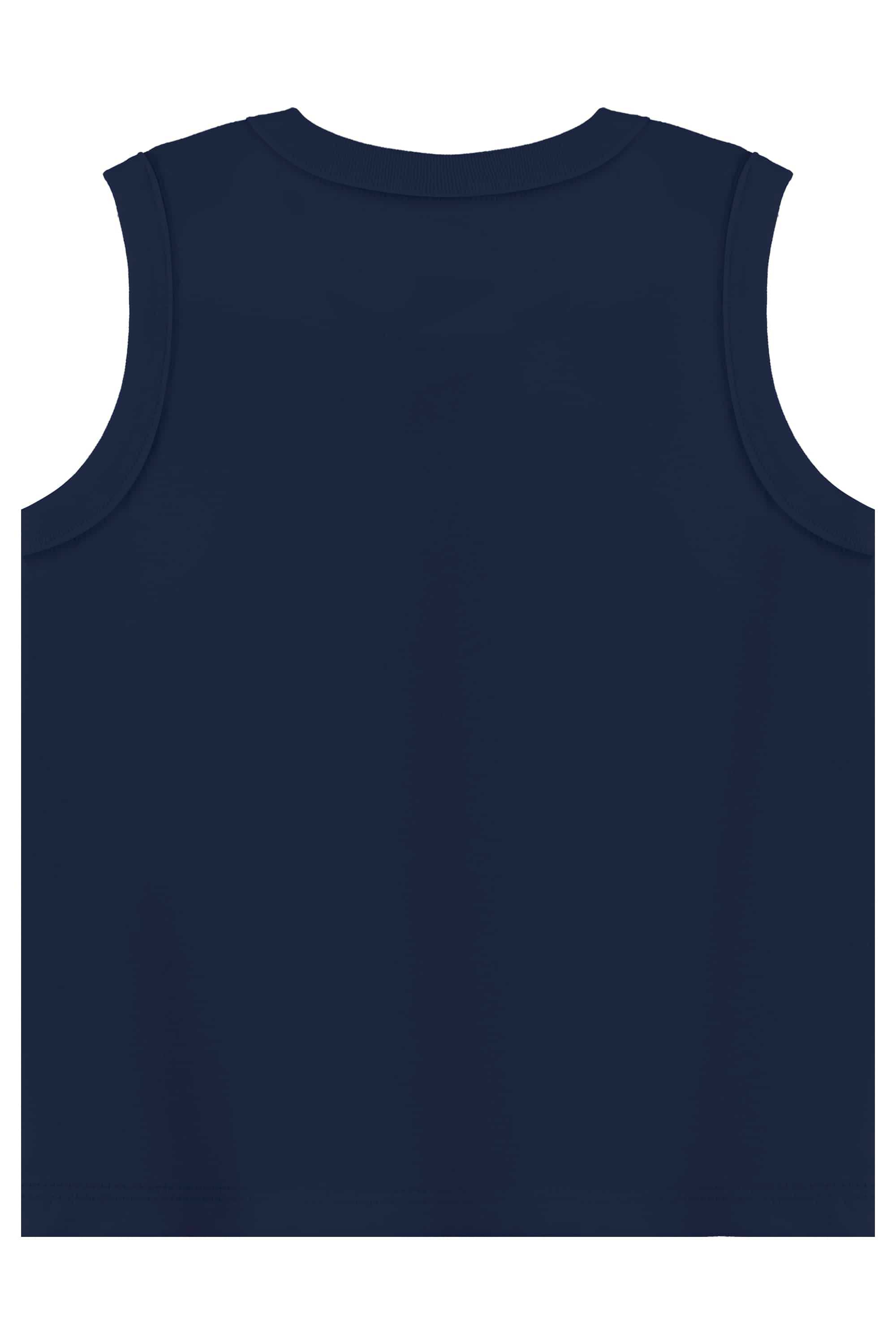 Conjunto Estampado com Regata e Bermuda para Menino (Azul Marinho) Bee Loop - Imagem 5