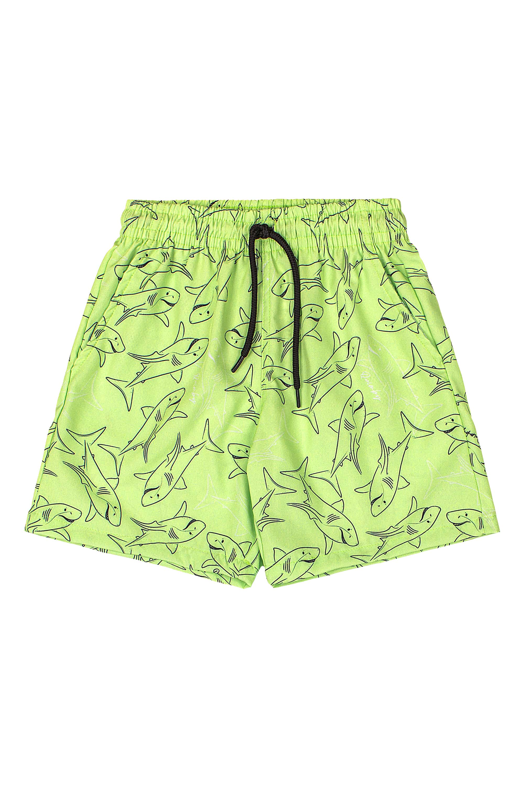 Bermuda Boxer Infantil em Microfibra (Verde) Quimby