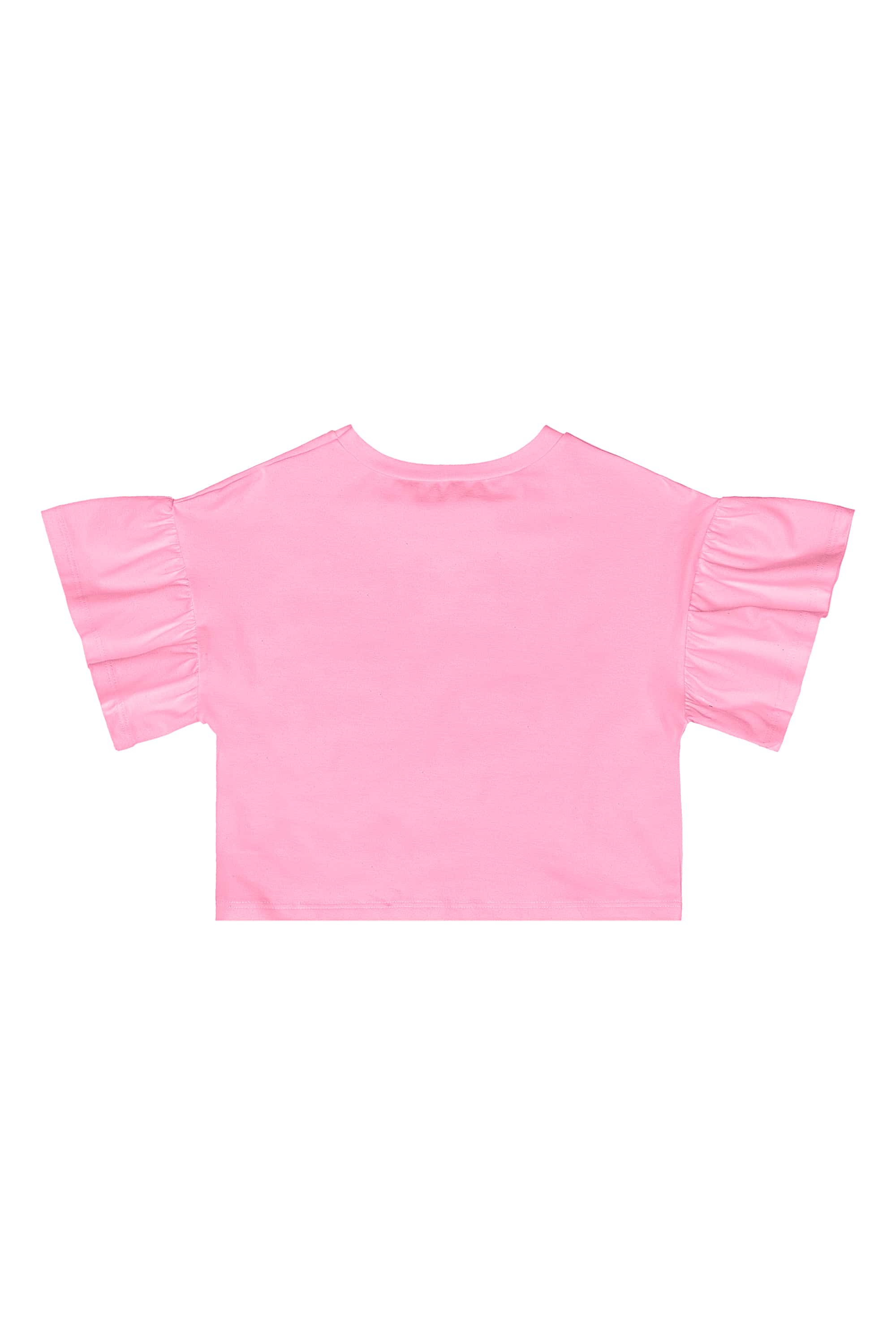 Conjunto Infantil com Blusa e Short Floral (Rosa) Quimby - Imagem 5