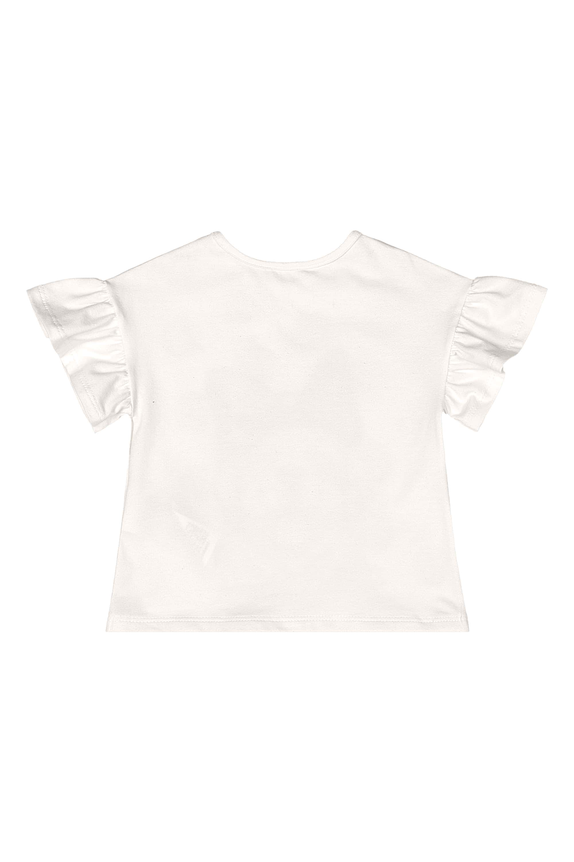 Conjunto Bebê com Blusa e Bermuda Ciclista (Vermelho) Quimby - Imagem 4