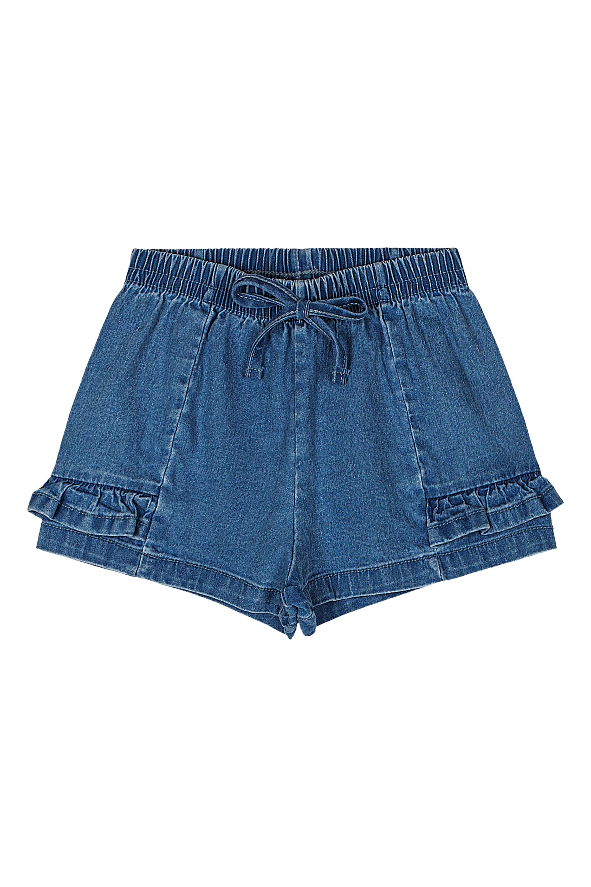 Short Jeans para Bebê Menina (Azul) Quimby