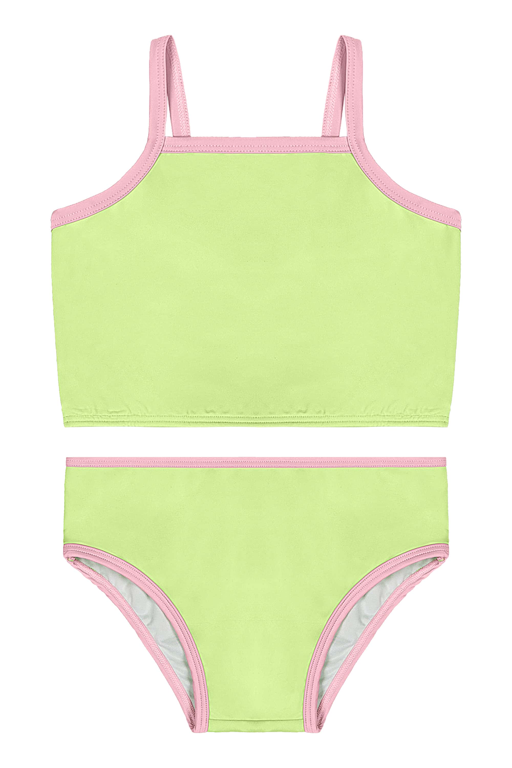 Biquíni Infantil em Poliéster UV FPS +50 (Verde) Quimby