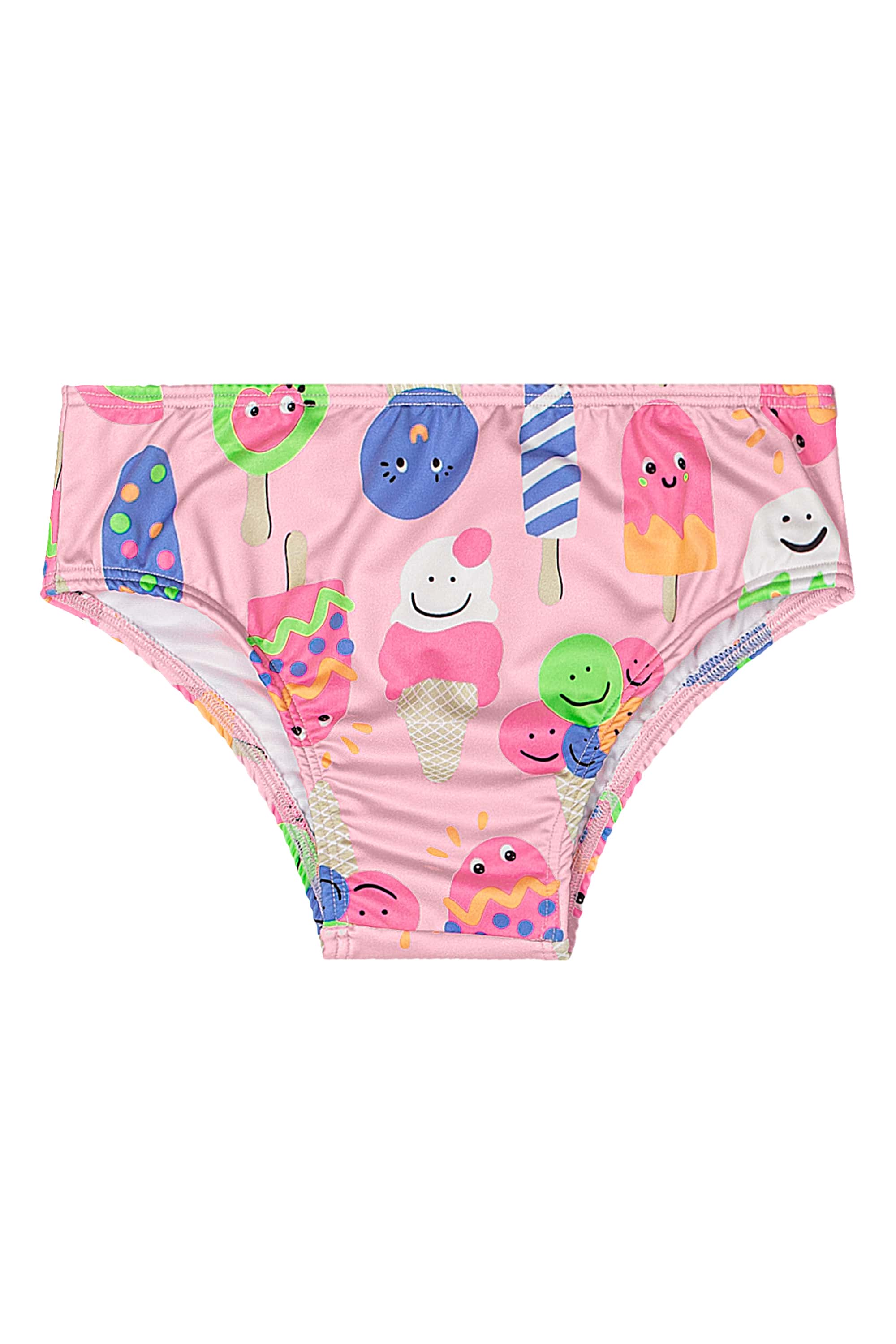 Biquíni Manga Longa com FPS +50 Infantil (Rosa) Quimby - Imagem 43