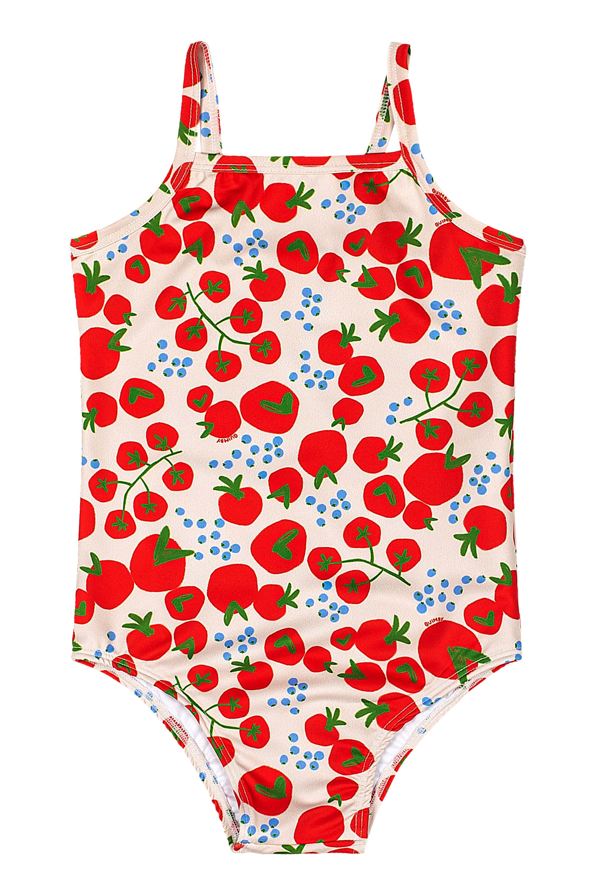 Maiô Infantil em Poliéster Estampado UV FPS +50 (Bege) Quimby