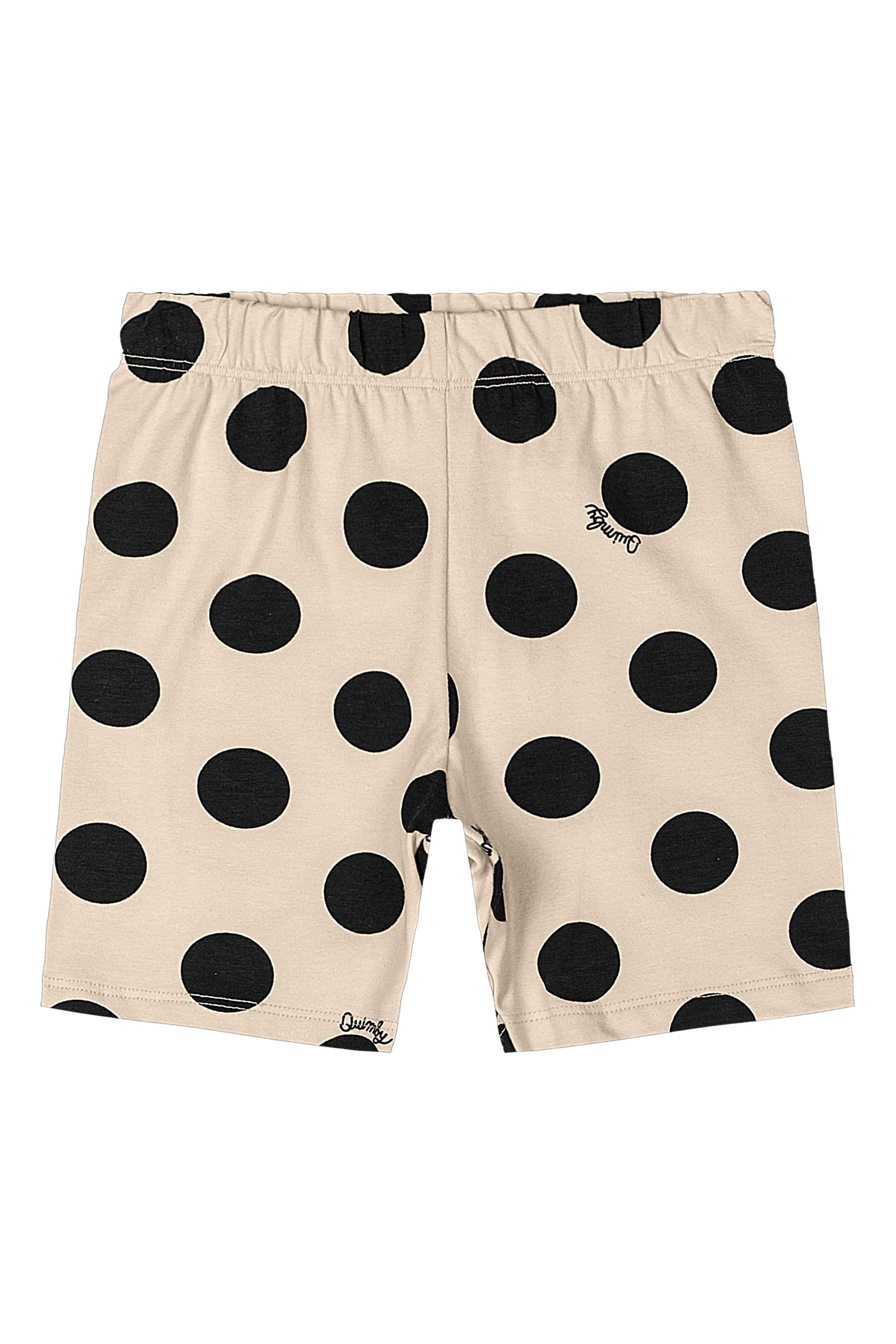 Bermuda Ciclista Estampada Infantil em Cotton (Off White) Quimby - Imagem 4