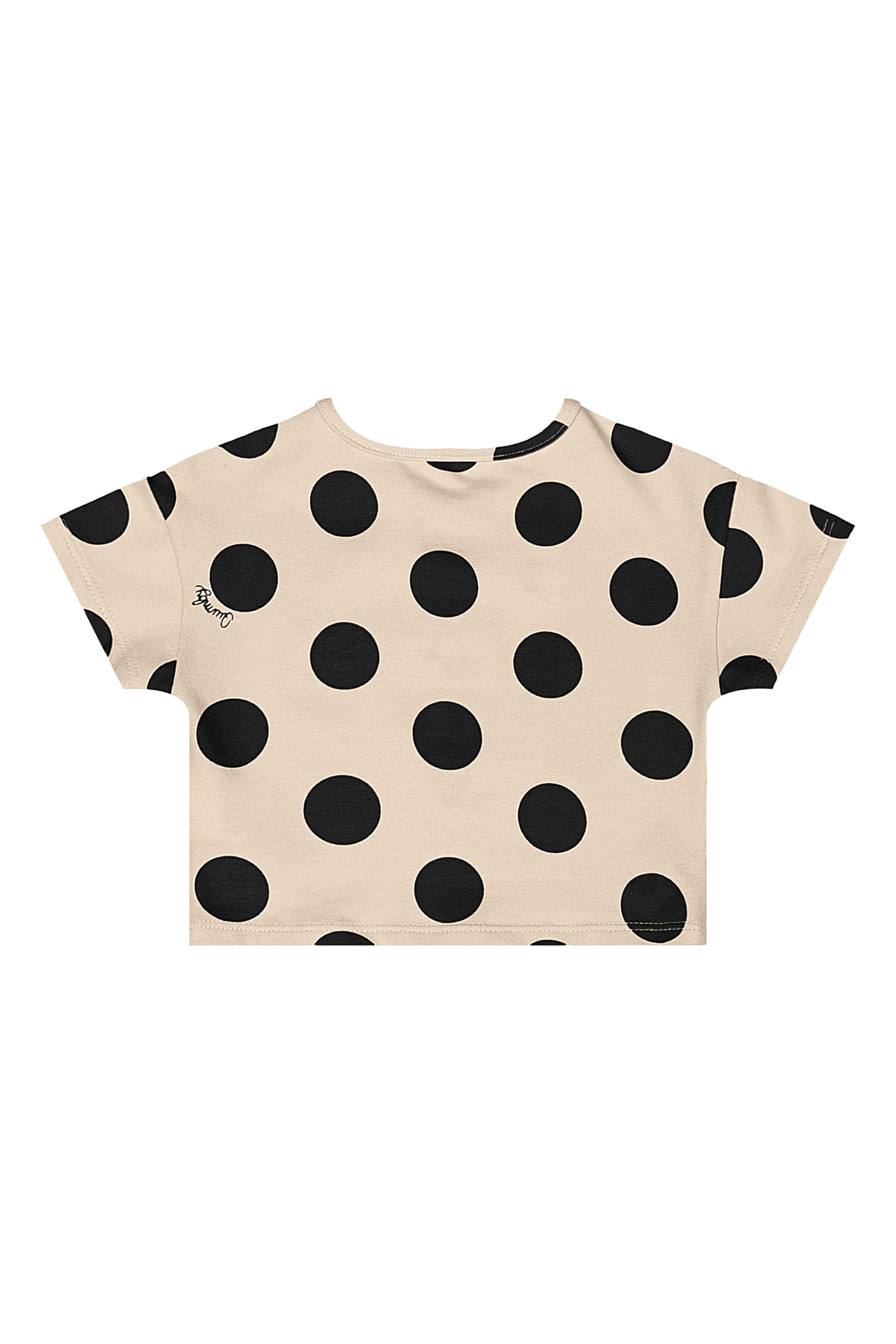 Conjunto com Blusa e Short para Bebê Menina (Preto) Quimby - Imagem 14