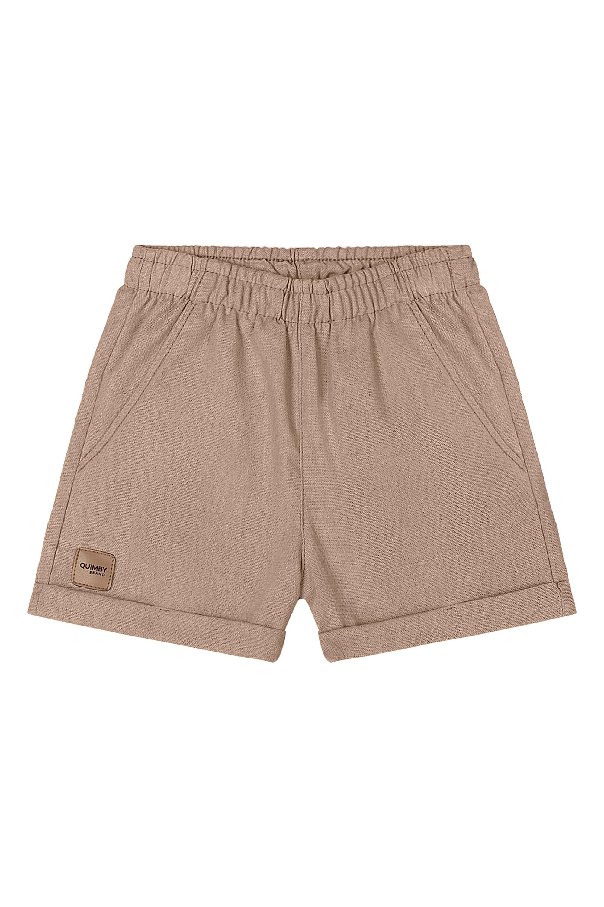 Conjunto Bebê Menino com Camisa e Bermuda (Verde) Quimby - Imagem 33