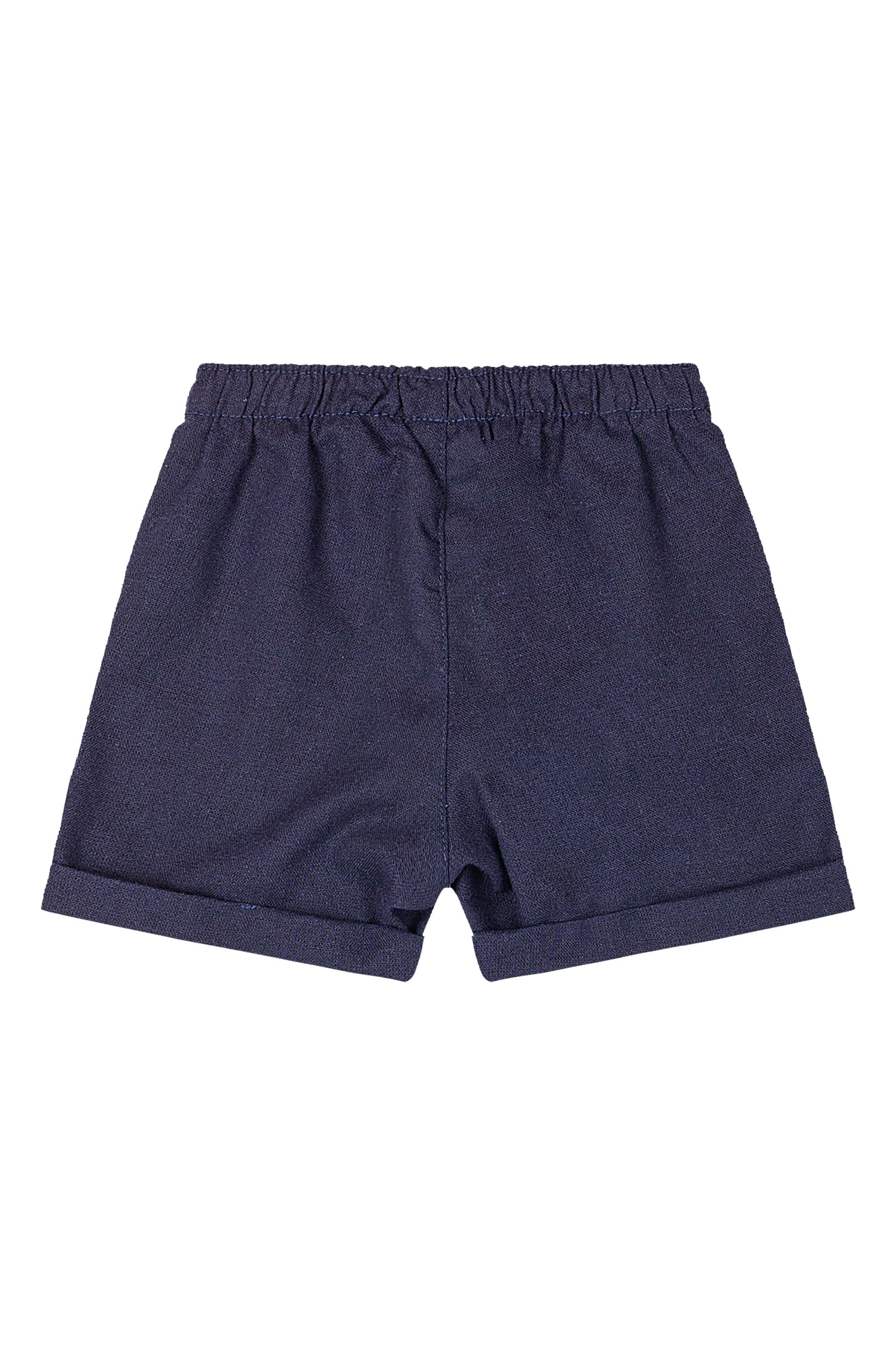 Conjunto Bebê Menino com Camisa e Bermuda (Bege) Quimby - Imagem 28
