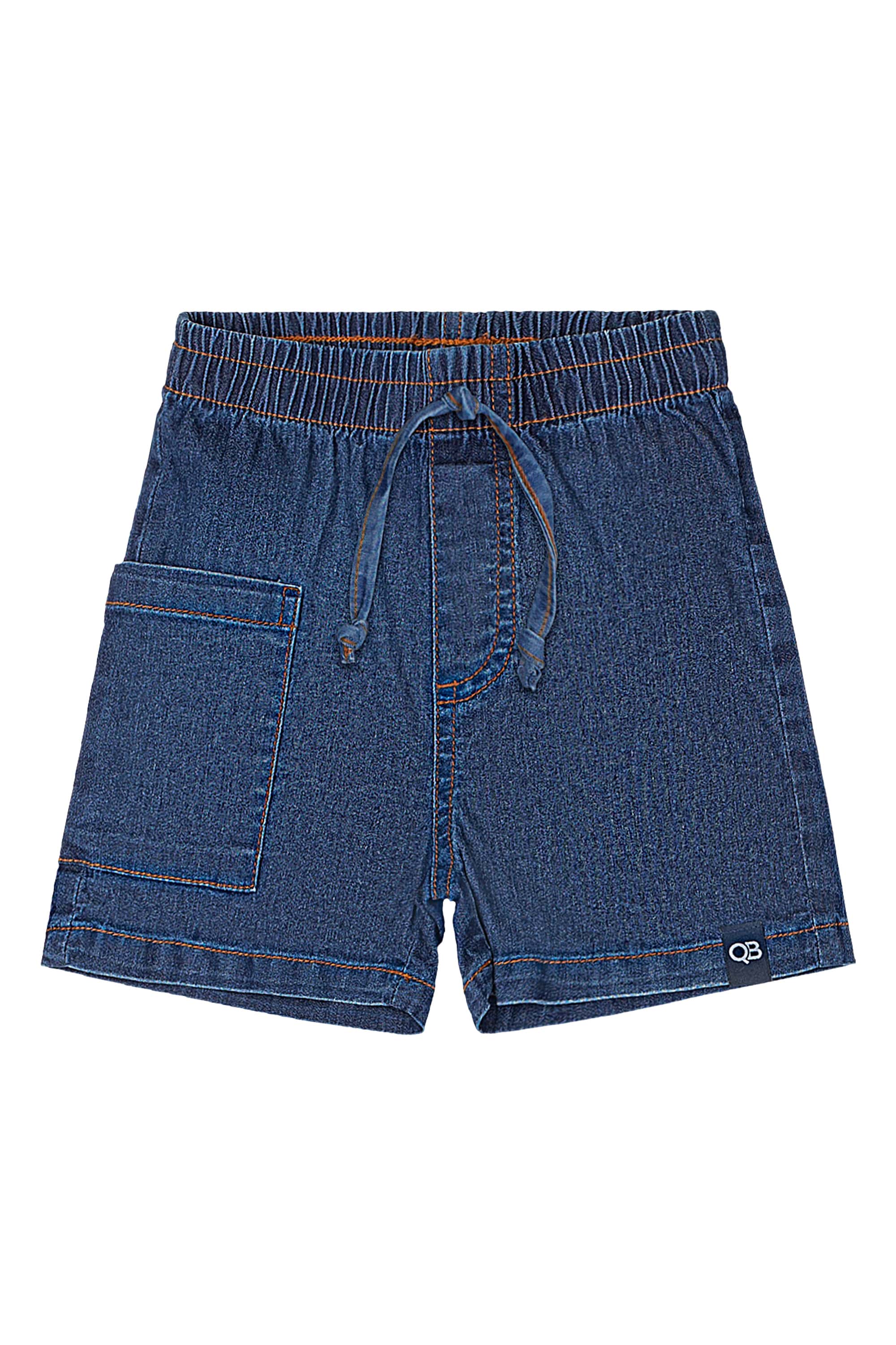 Conjunto para Bebê com Camiseta e Bermuda (Amarelo) Quimby - Imagem 12