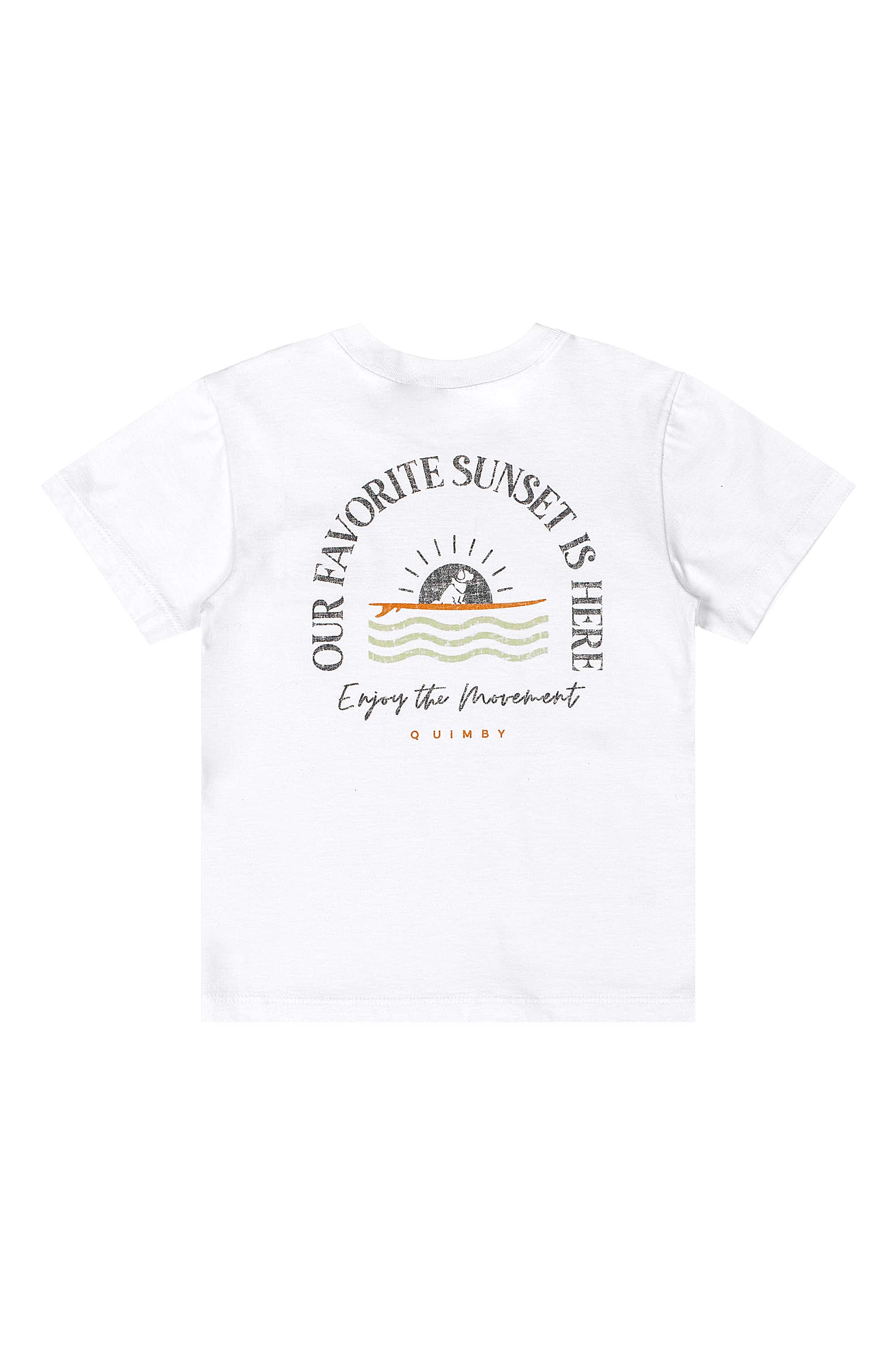 Conjunto com Camiseta e Bermuda Infantil (Branco) Quimby - Imagem 34