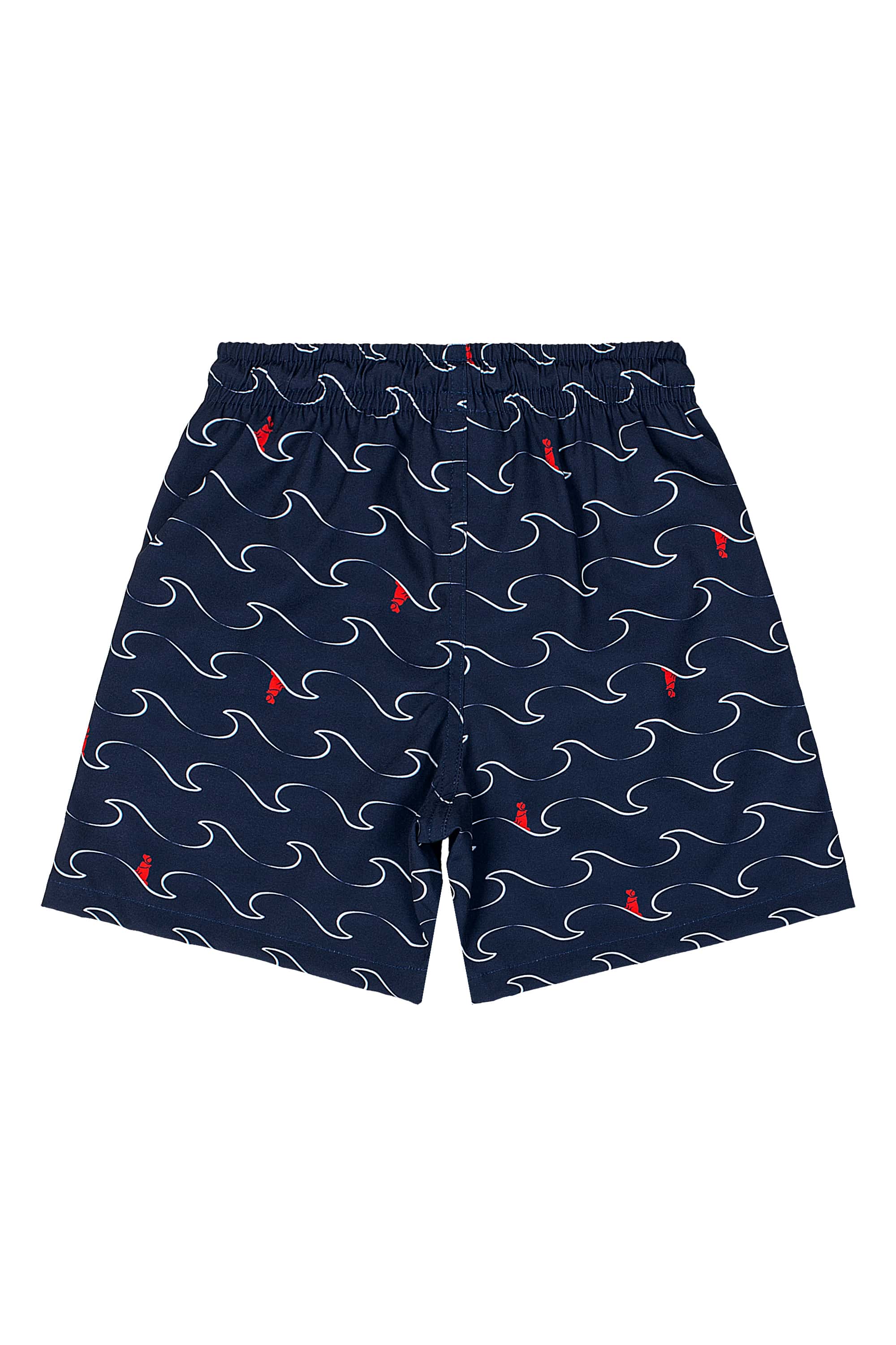 Bermuda Boxer Infantil em Microfibra (Azul Marinho) Quimby - Imagem 8