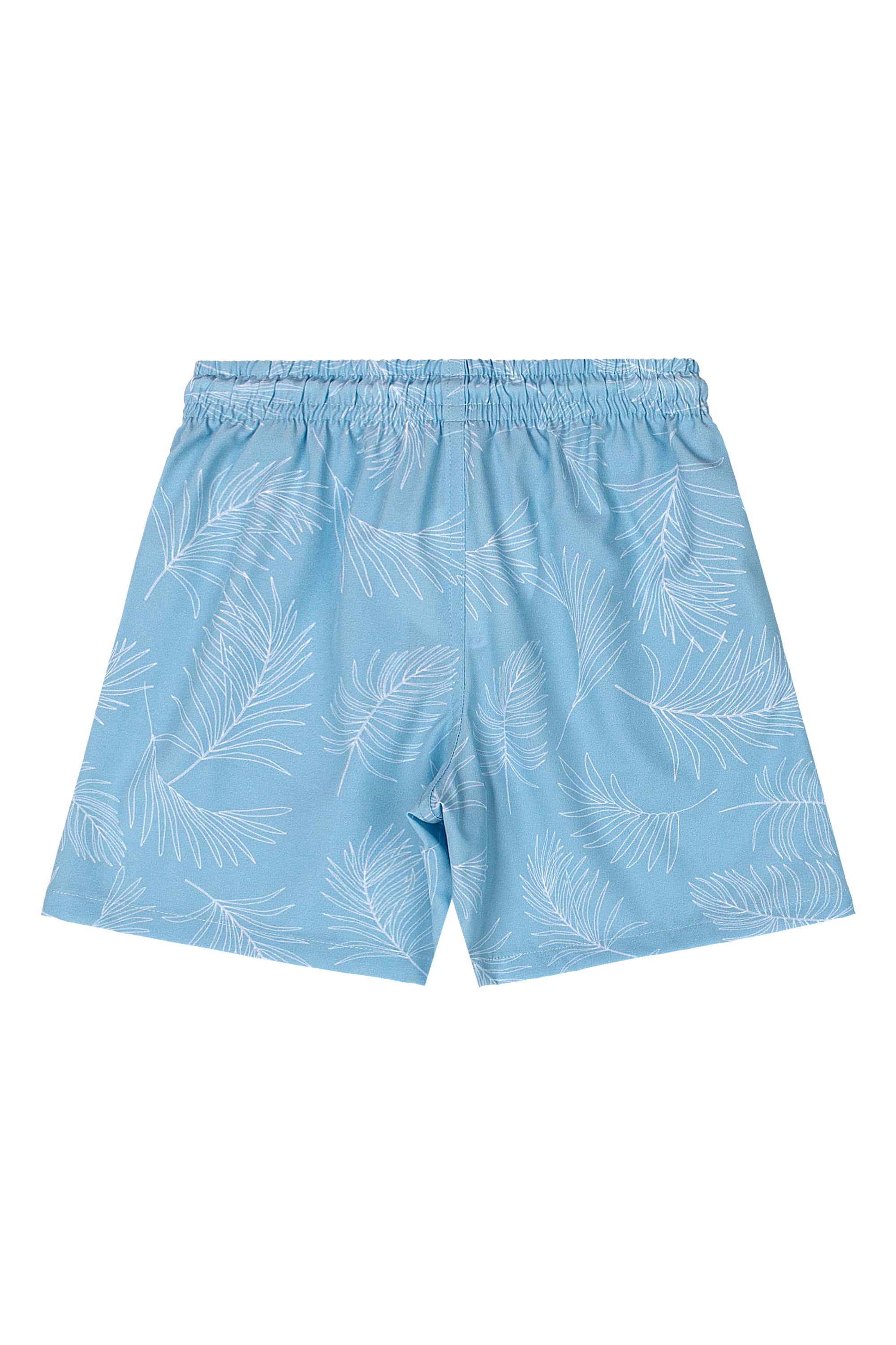 Bermuda Boxer Infantil Masculina em Microfibra Estampada (Azul) Quimby - Imagem 2